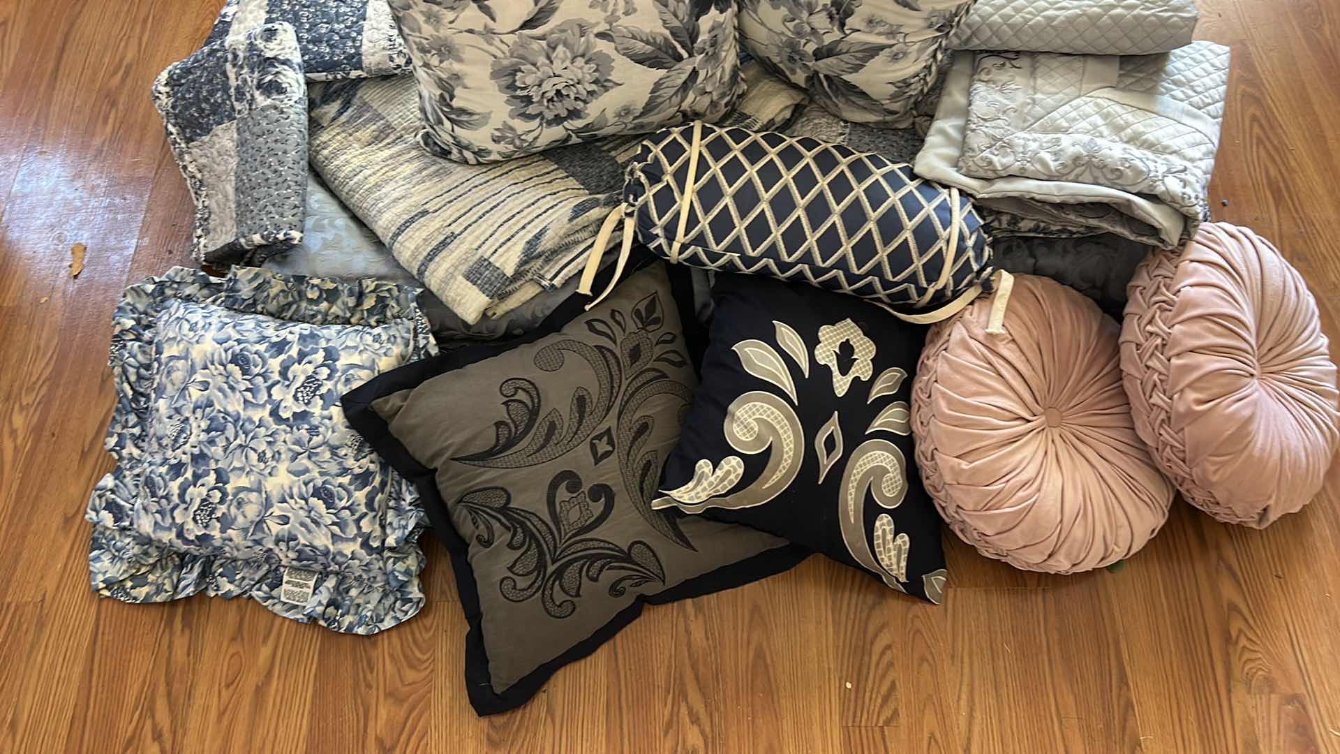 Photo 1 of BEDDING AND PILLOWS
