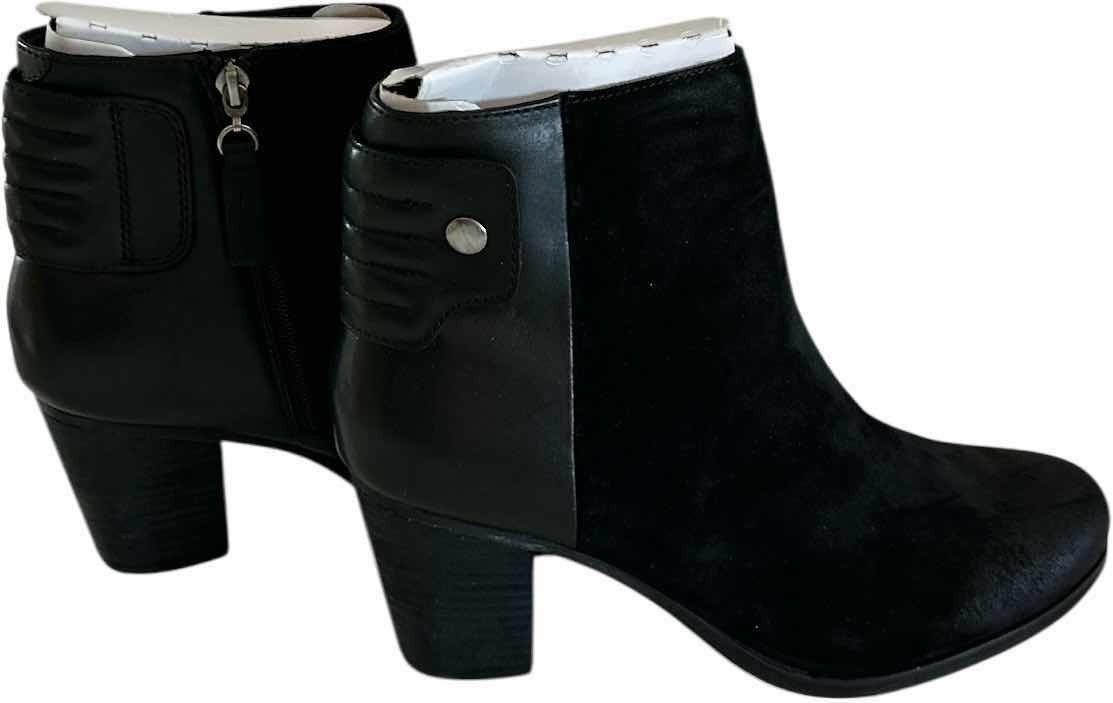 Photo 1 of WOMENS NEW BLACK SUEDE PALMA RYLIE ANKLE BOOTS SIZE 10