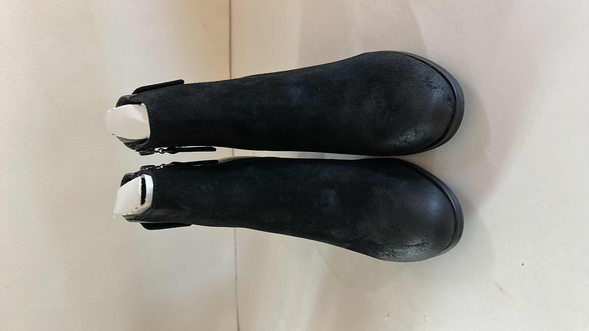 Photo 1 of WOMENS NEW BLACK SUEDE PALMA RYLIE ANKLE BOOTS SIZE 10