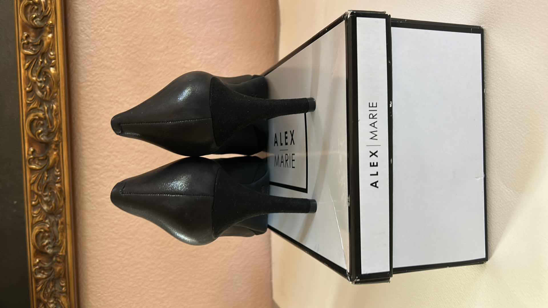 Photo 1 of NEW WOMENS ALEX MARIE JAZMIN BLACK HEELS SIZE 10
