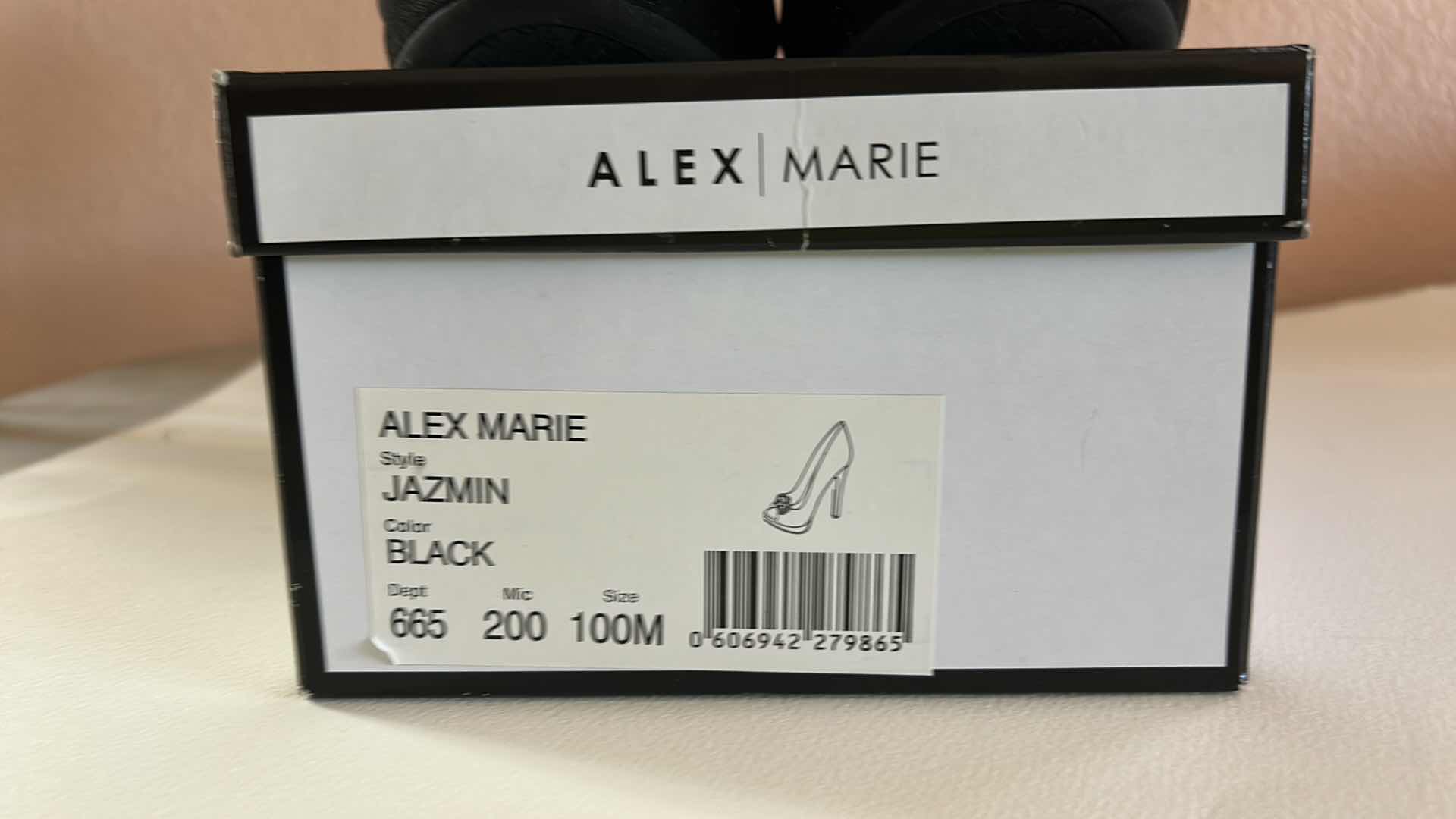Photo 1 of NEW WOMENS ALEX MARIE JAZMIN BLACK HEELS SIZE 10