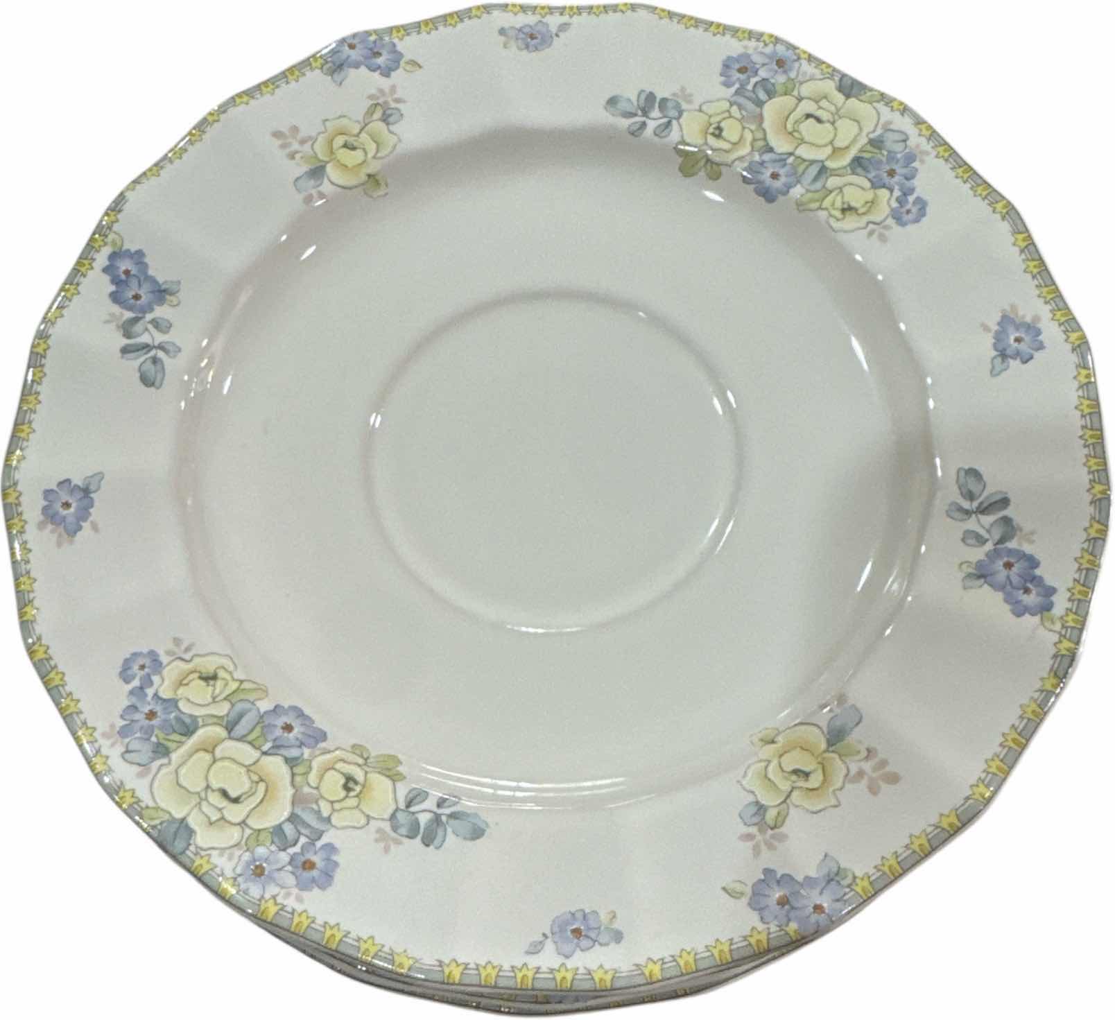 Photo 1 of 18- VINTAGE HOME BEAUTIFUL 12 TEACUPS AND 5 SAUCERS 

TEACUP
D3.5” X H3”