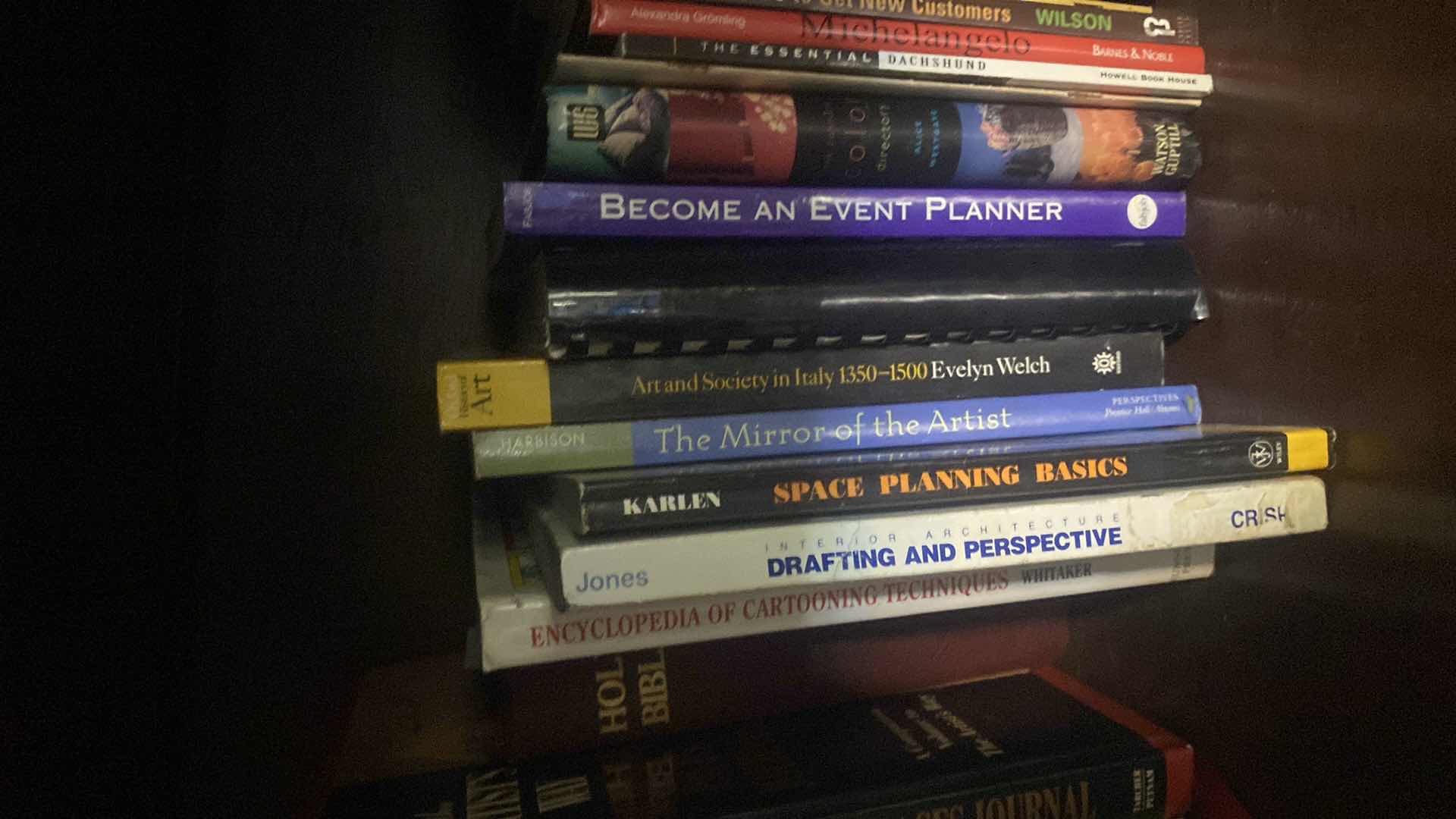 Photo 1 of SHELF OF BOOKS