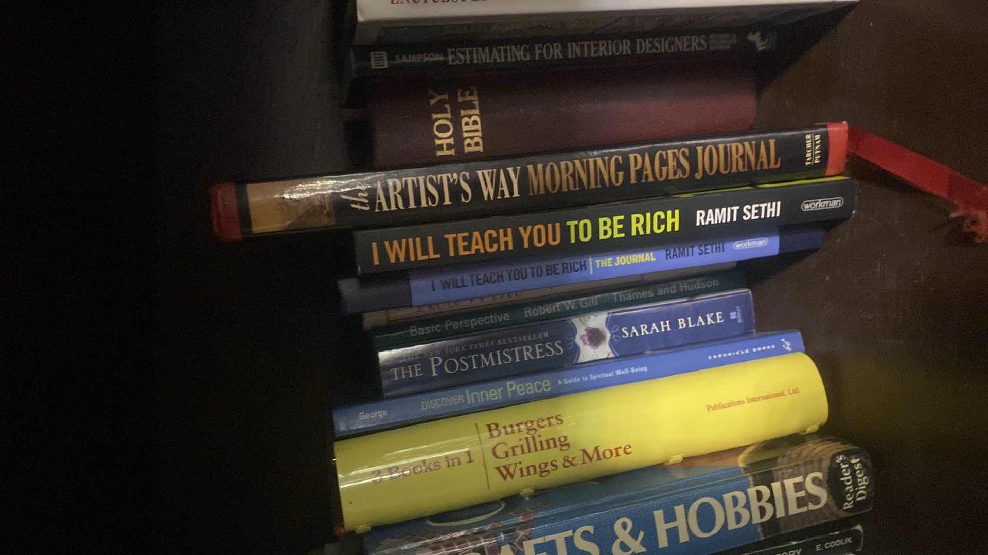 Photo 1 of SHELF OF BOOKS