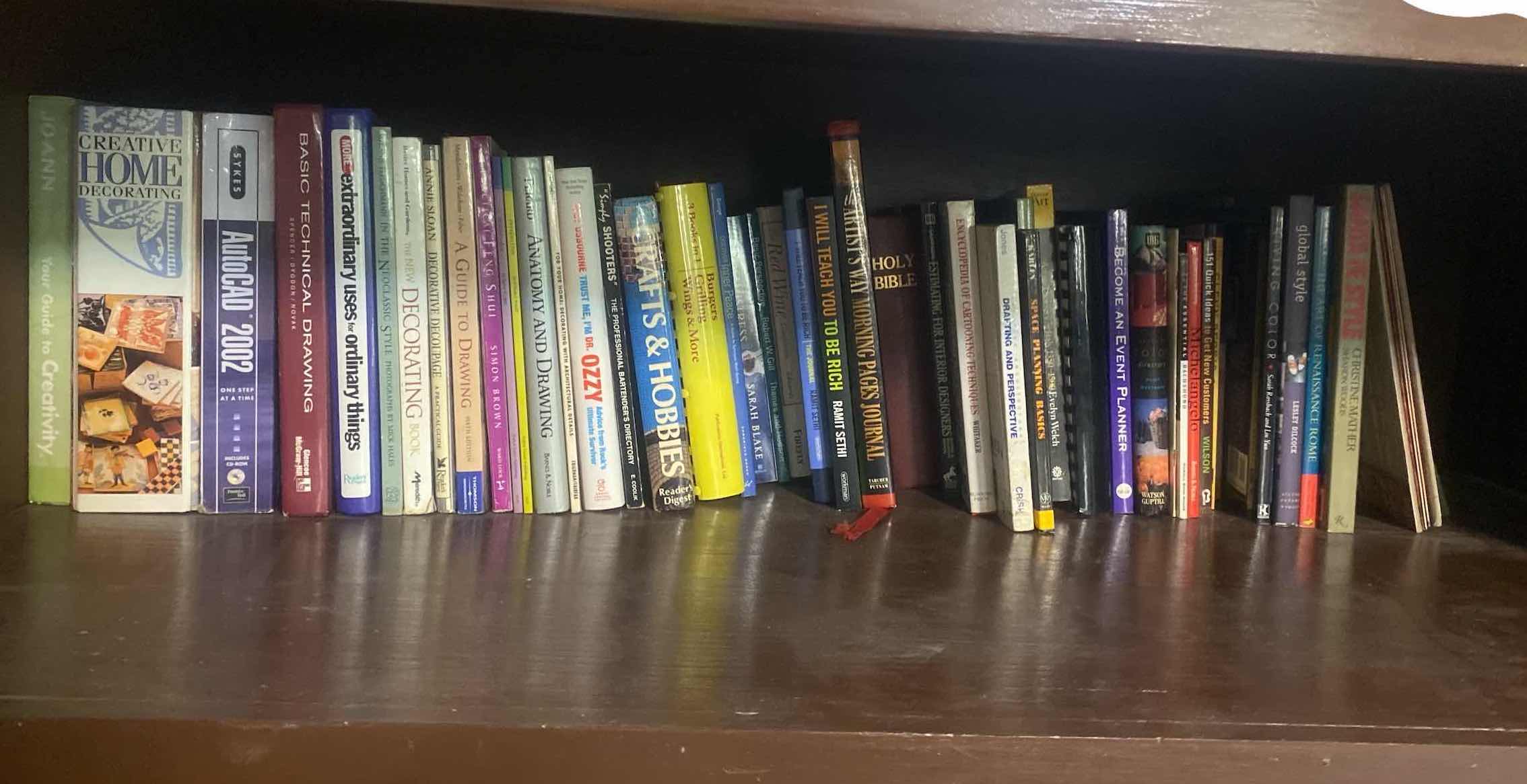 Photo 1 of SHELF OF BOOKS