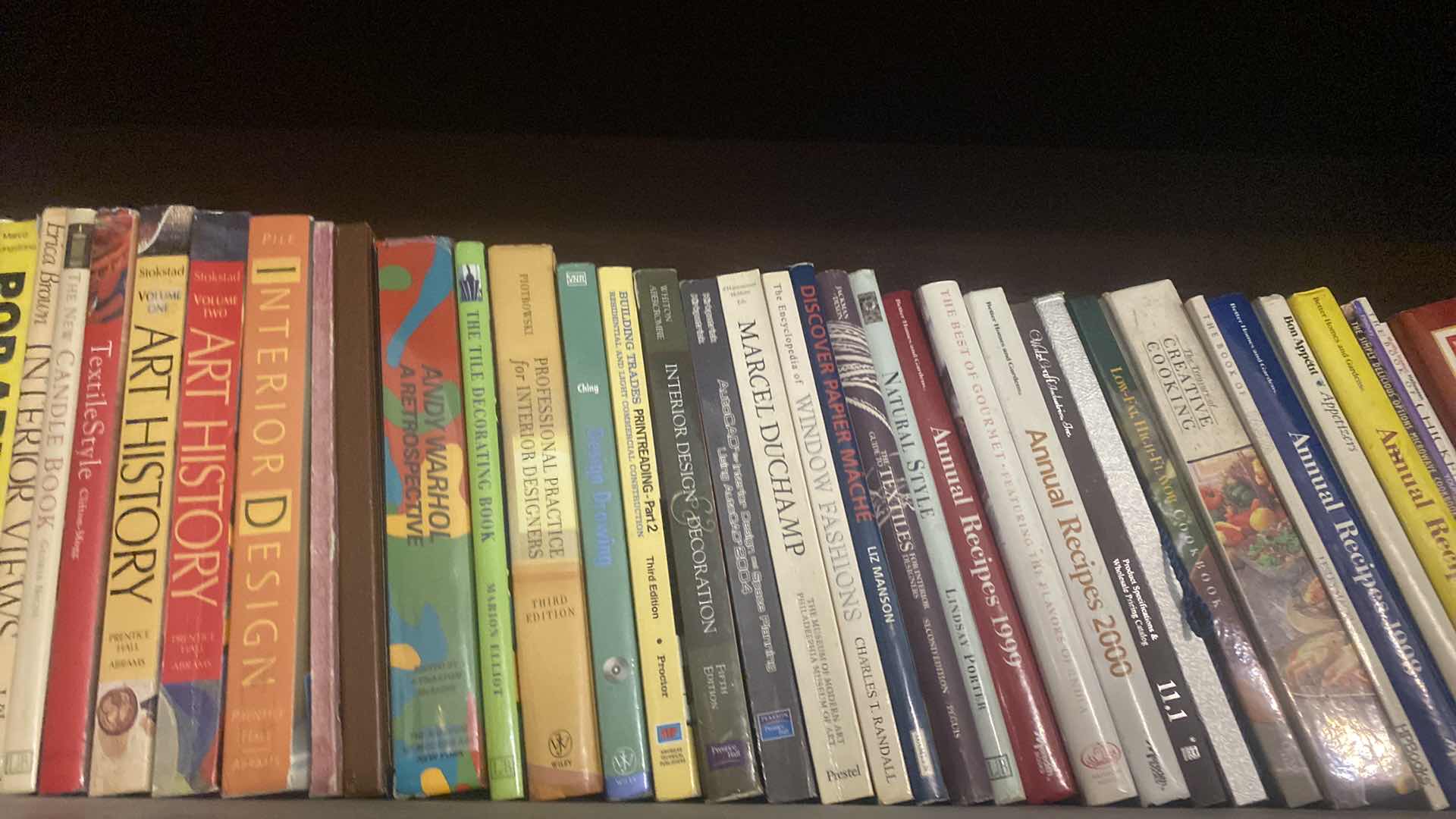 Photo 1 of SHELF OF BOOKS