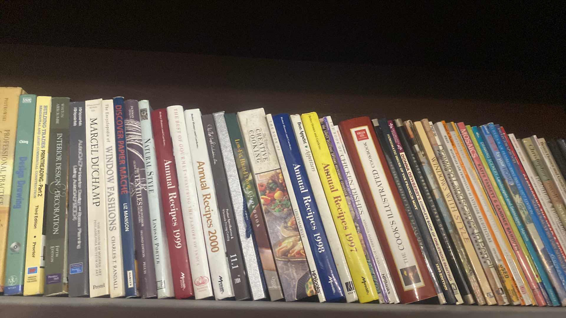 Photo 1 of SHELF OF BOOKS
