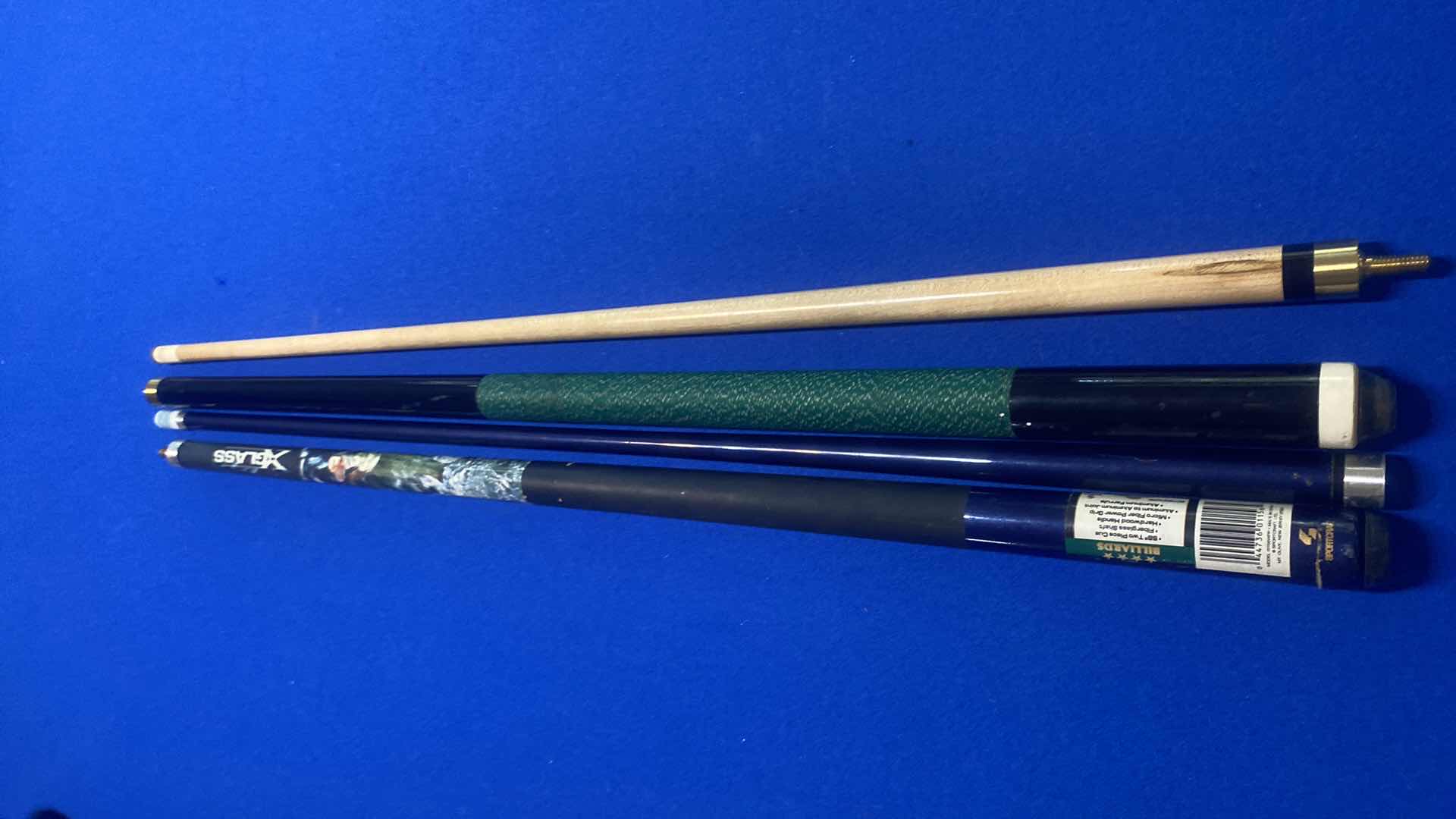 Photo 1 of 2-POOL CUES