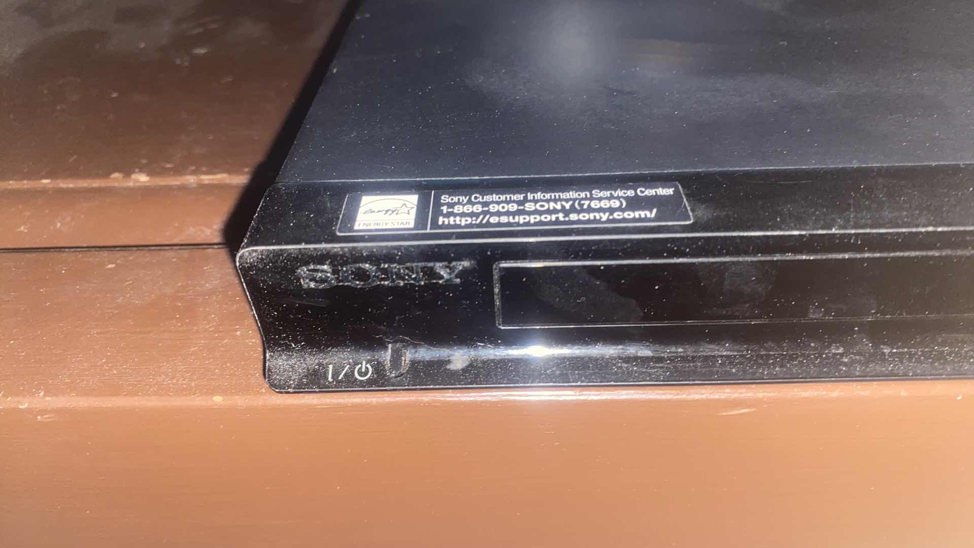 Photo 1 of SONY BLUE RAY DVD PLAYER WITH REMOTE