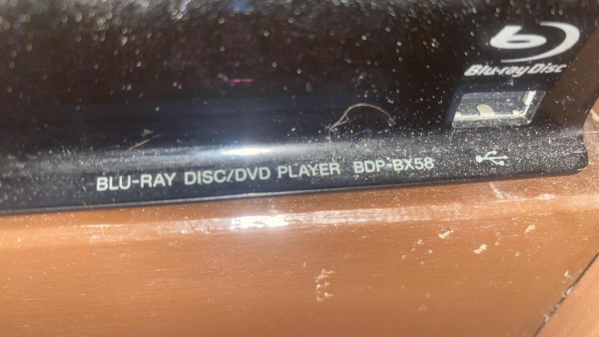 Photo 1 of SONY BLUE RAY DVD PLAYER WITH REMOTE