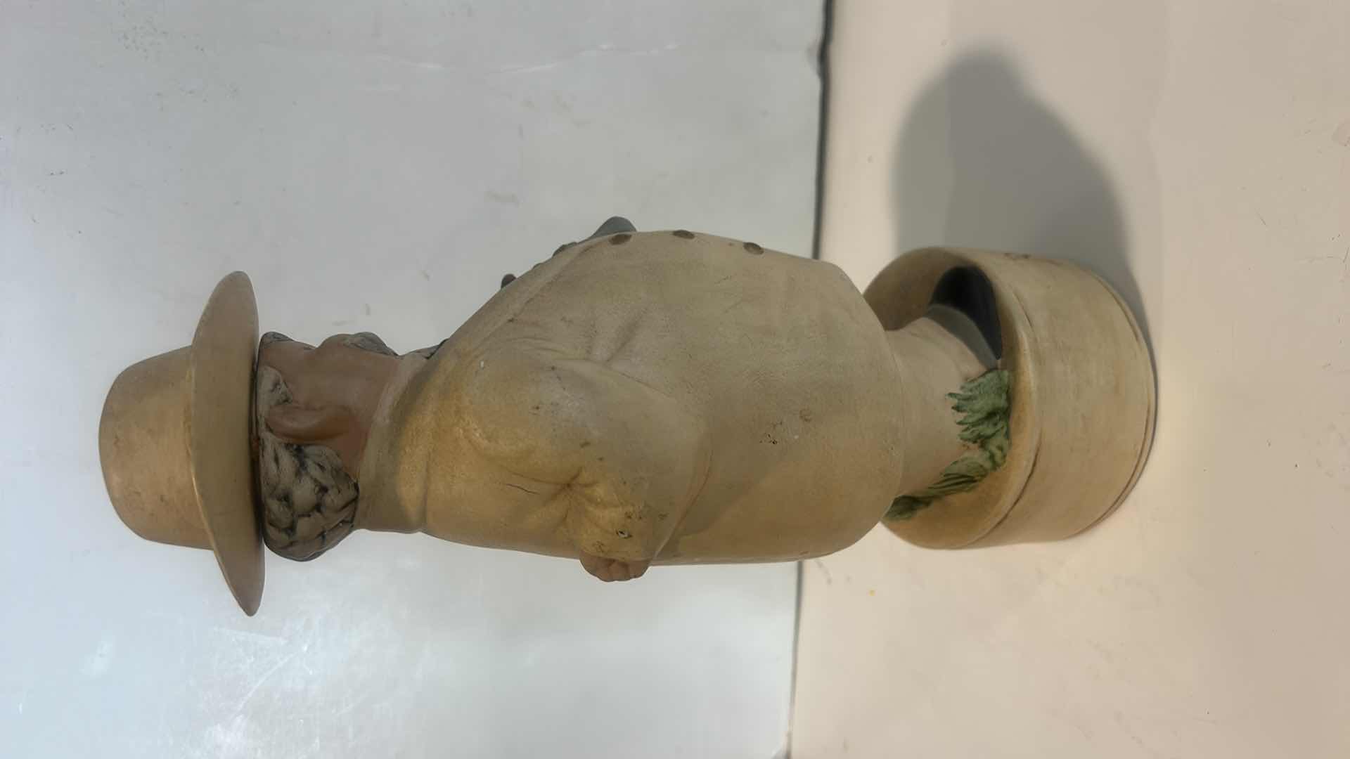 Photo 1 of VINTAGE CERAMIC BOURBON CANISTER H12”