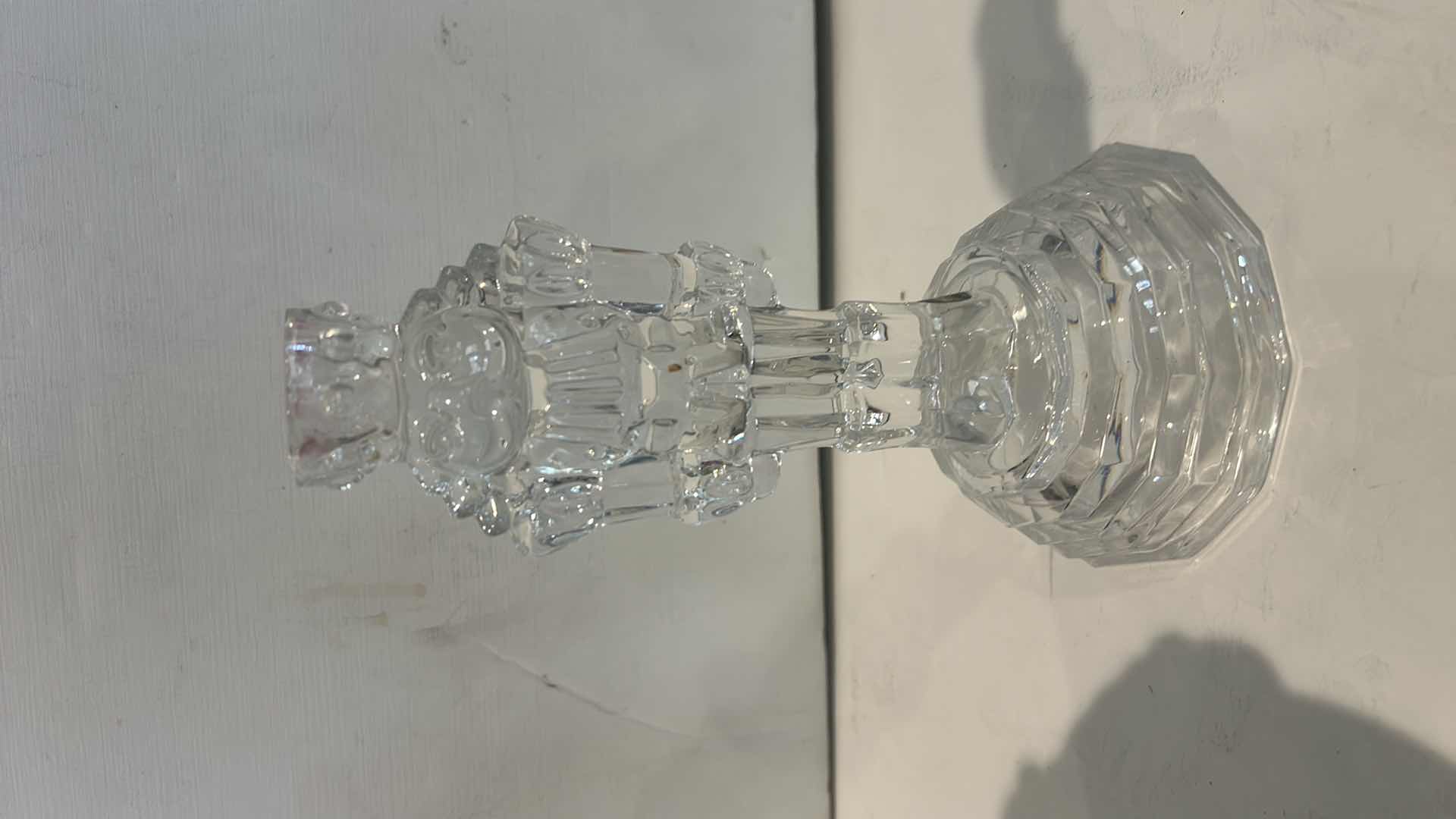 Photo 1 of SPODE SANTA CHRISTMAS BOEL, LENOX CRYSTAL ORNAMENT AND LEAD CRYSTAL TOY SOLDIER CANDLE HOLDER
