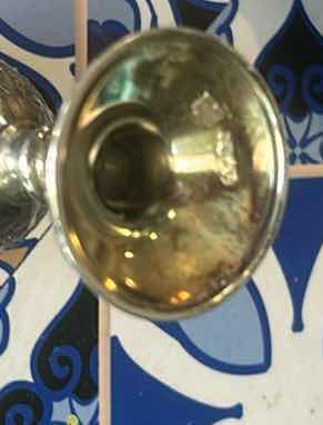 Photo 1 of VINTAGE C & CO SILVER PLATED SMALL GOBLETS H3.5”