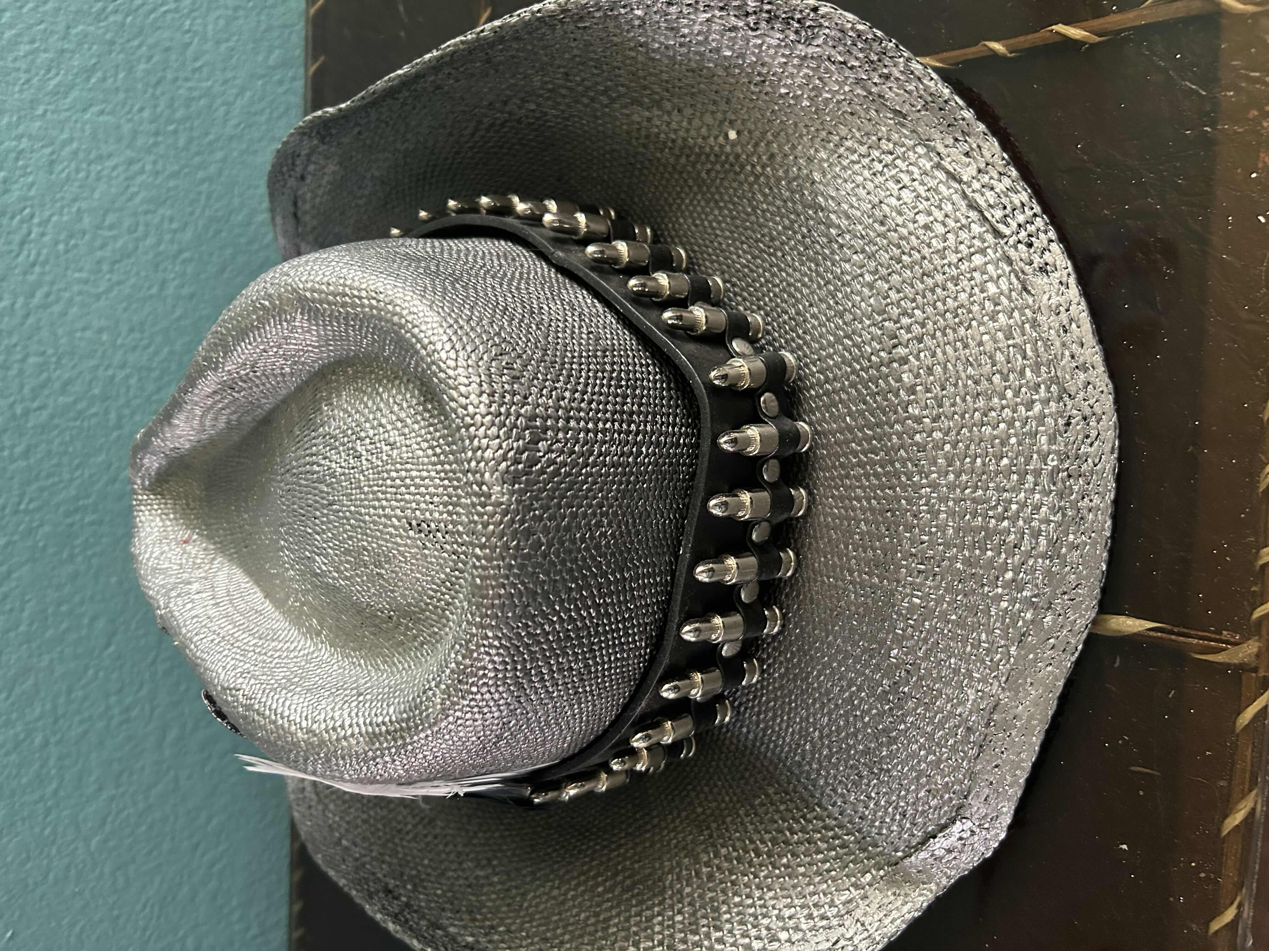 Photo 1 of TOYO STRAW HARLEY DAVIDSON THEME GRAY COWBOY HAT