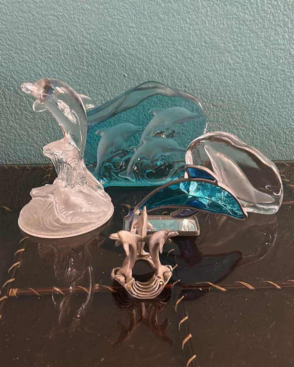 Photo 1 of 5 DECORATIVE DOLPHIN ART