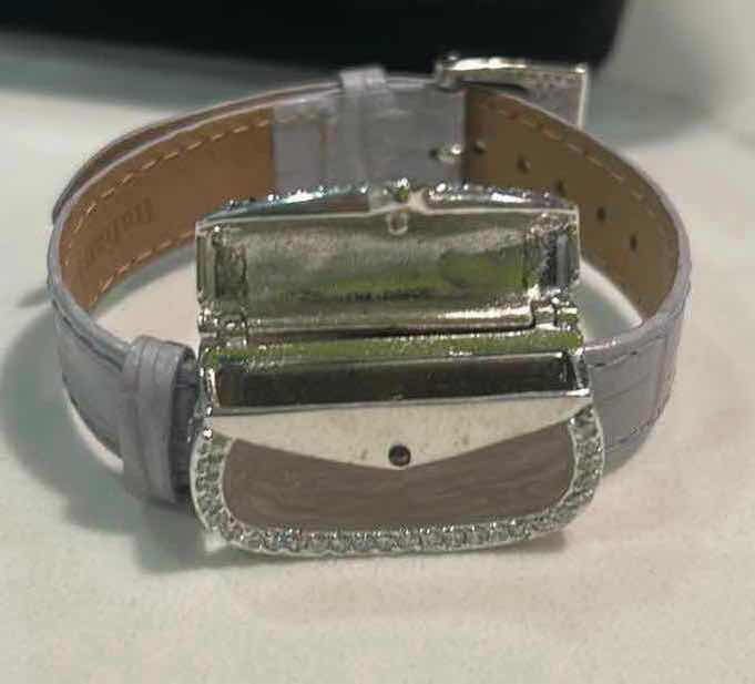 Photo 1 of LGA LAUREN G ADAMS G, LIVE LAUGH LOVE, “LOVE LETTER” STERLING ENAMEL BRACELET WITH LEATHER BAND JEWELRY