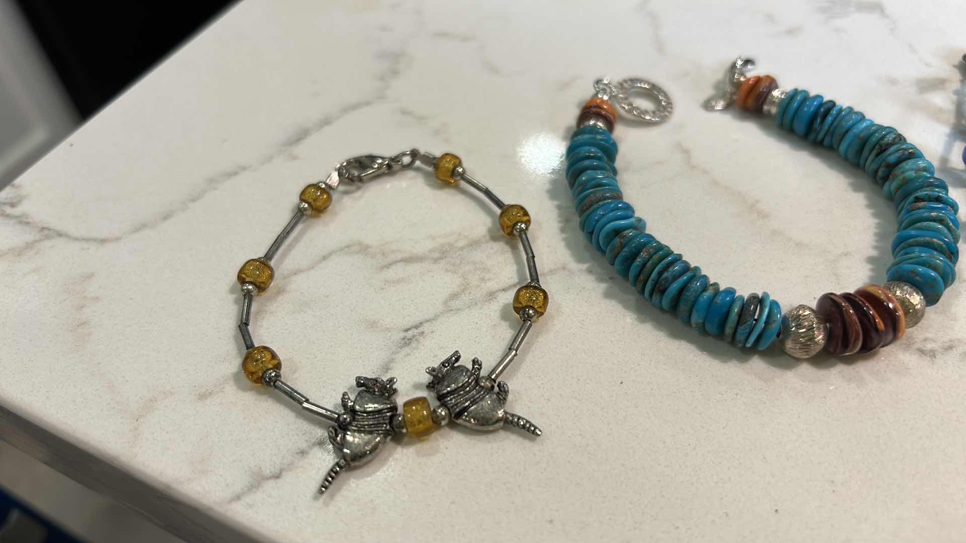 Photo 1 of JEWELRY - 3 BEADED BRACELETS