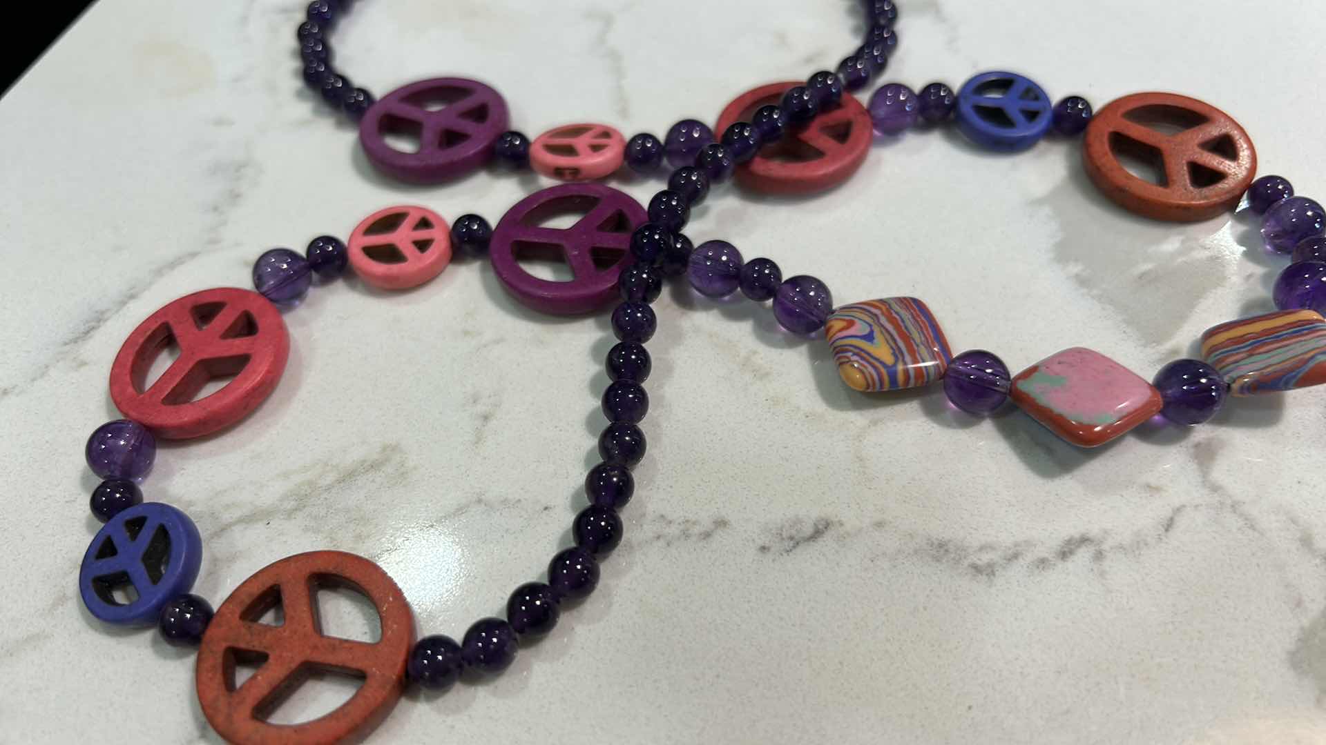 Photo 1 of 4 PIECE WOMENS JEWELRY- 3 PAIRS PIERCED EARRINGS AND 1 NECKLACE