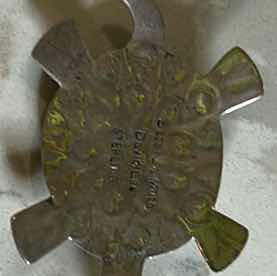 Photo 1 of 2 WESTERN JEWELRY PIECES - MIXED METAL PENDANT WITH COPPER AND STERLING SILVER, SEMI PRECIOUS STONES, AND BRACELET