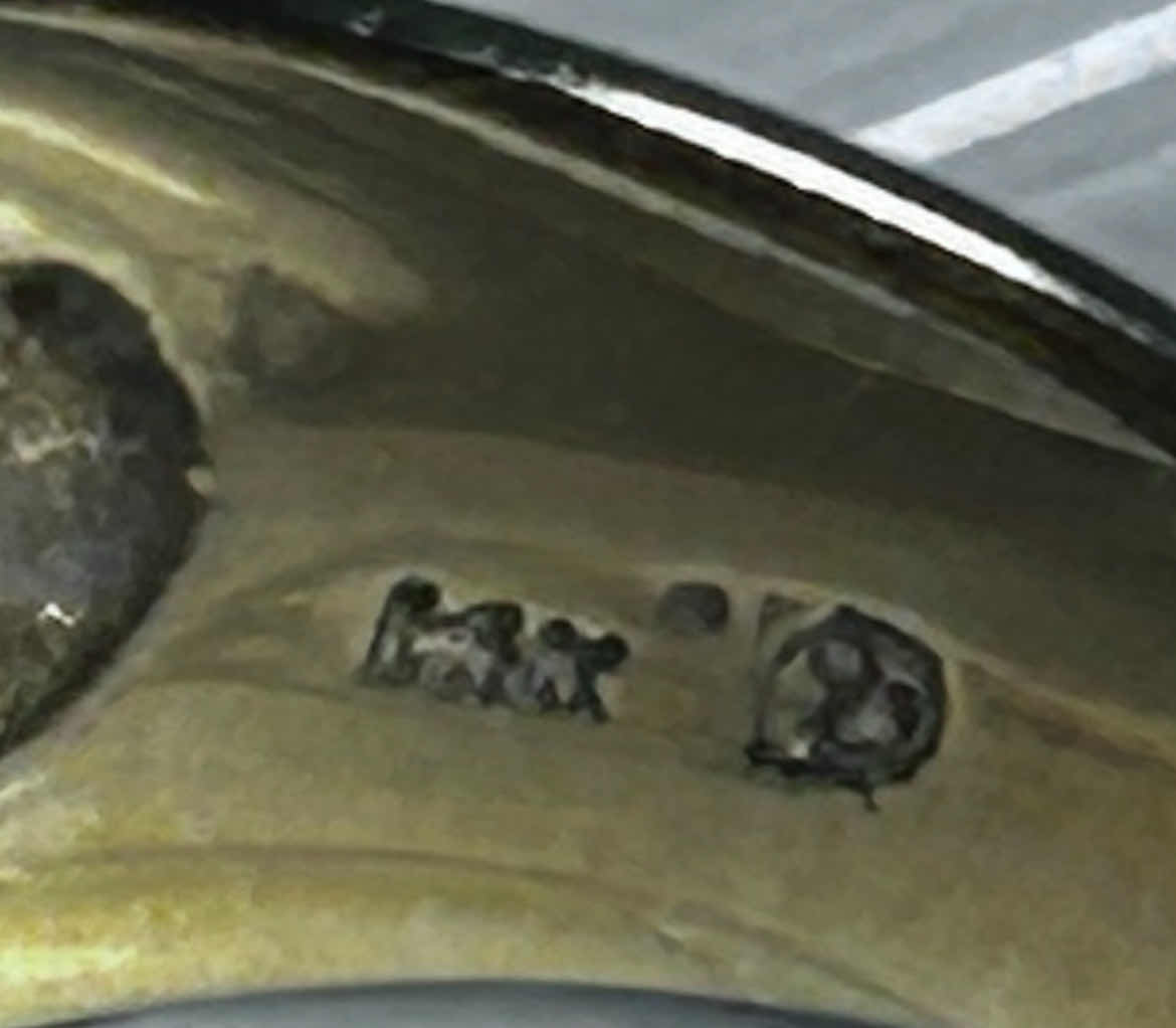 Photo 1 of 14K YELLOW GOLD RING WITH GLASS AND CZ STONES ESTIMATED SIZE 7 7.5