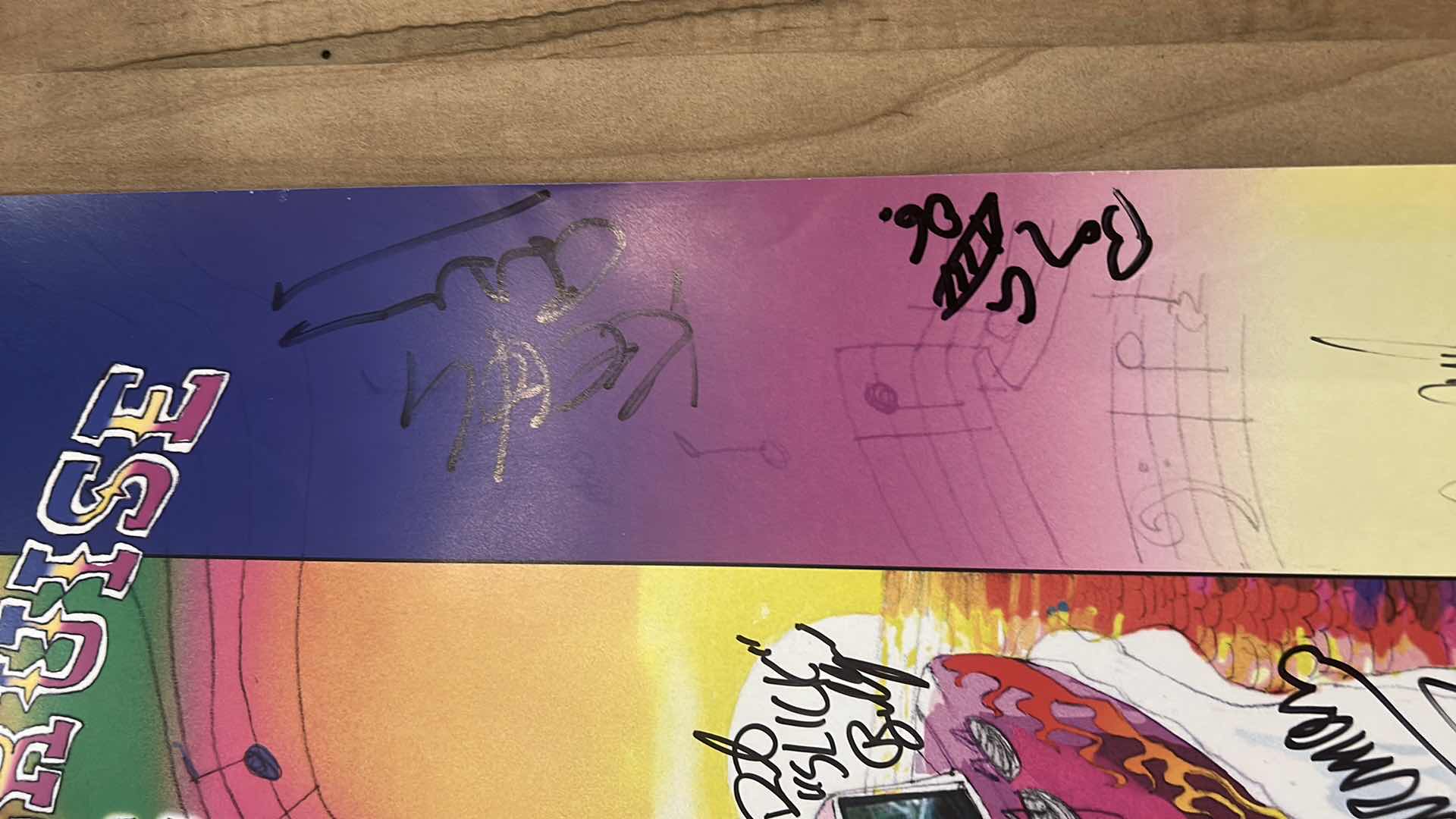 Photo 1 of AUTOGRAPHED LEGENDARY RHYTHM & BLUES CRUISE POSTER 28” x H22”