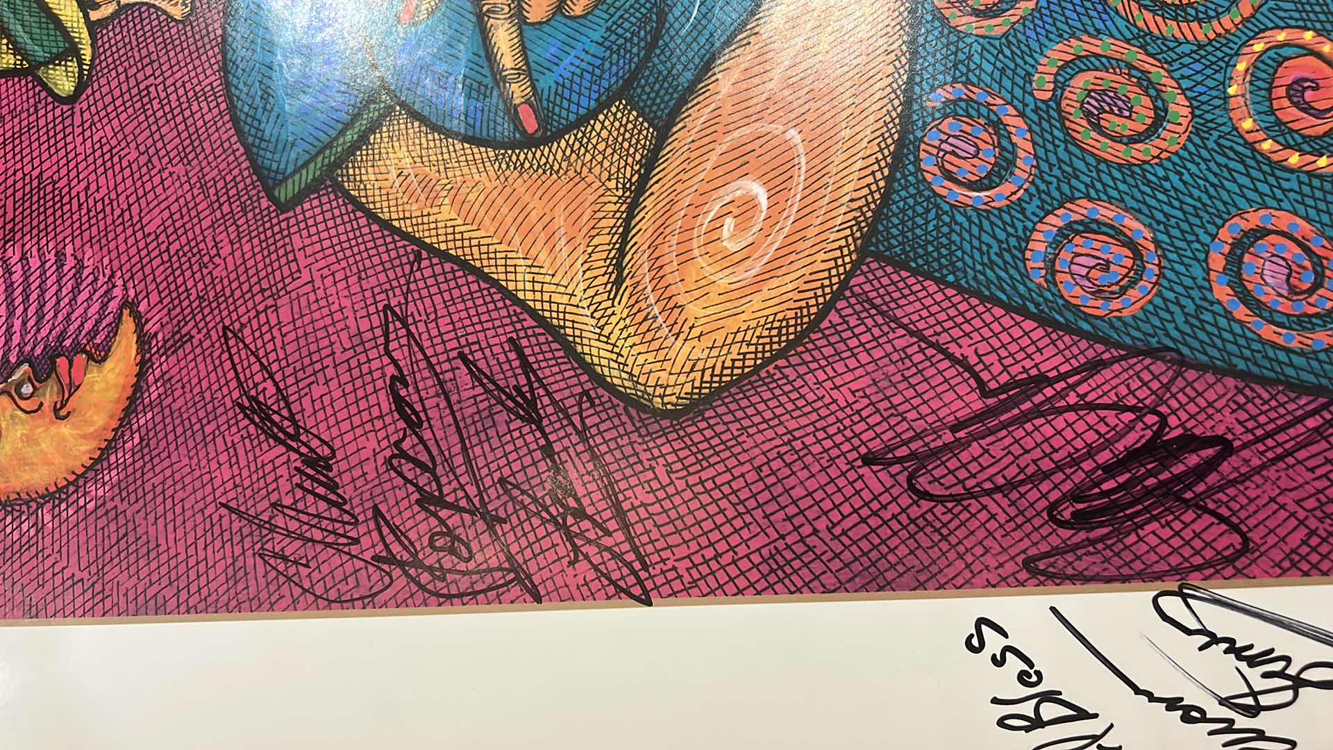 Photo 1 of AUTOGRAPHED LEGENDARY RHYTHM & BLUES CRUISE POSTER 21 1/2” x H28”