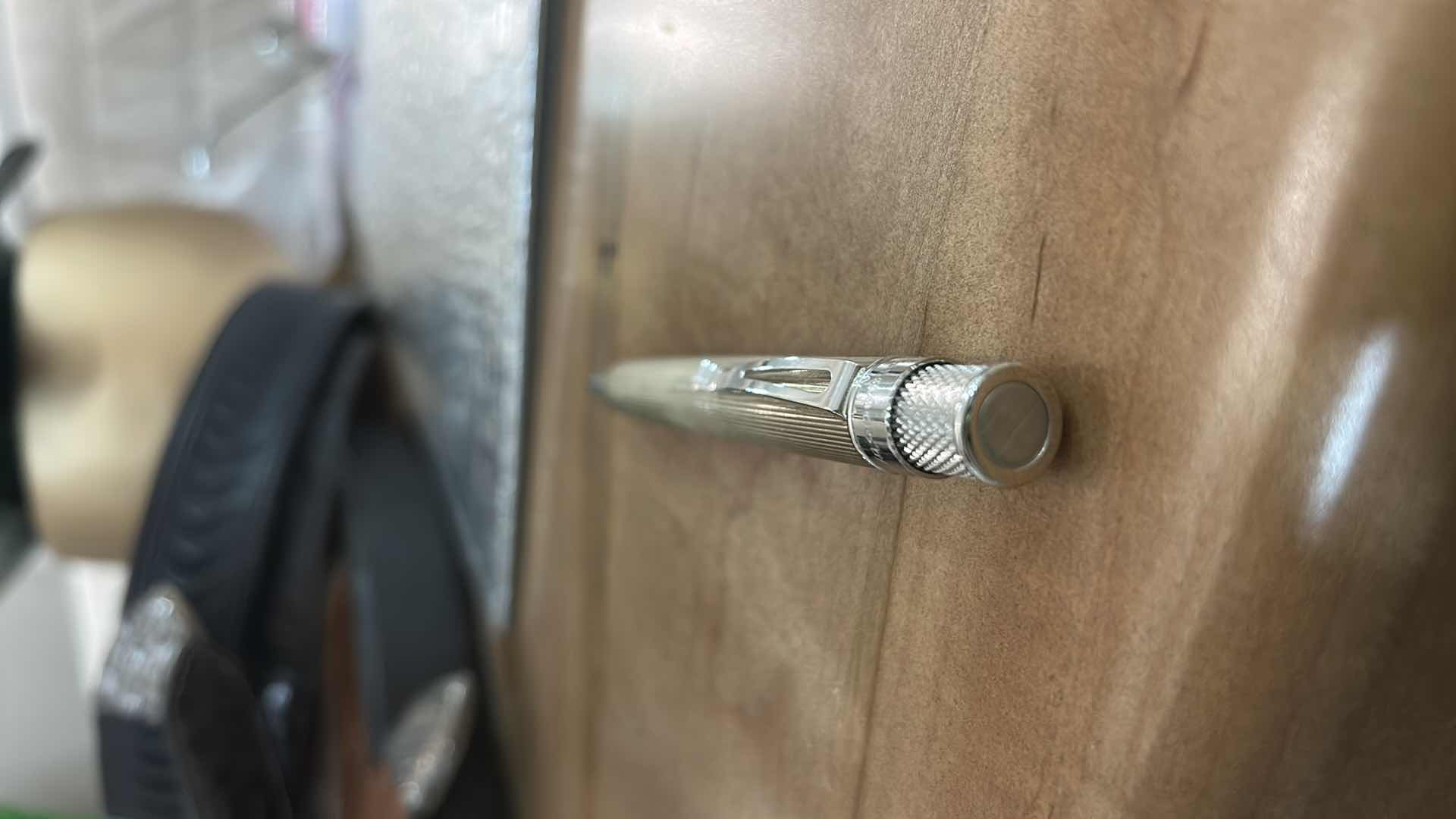 Photo 1 of .925 STERLING SILVER RETRO 1951 TORNADO LINE CUT CAP-LESS ROLLERBALL PEN.