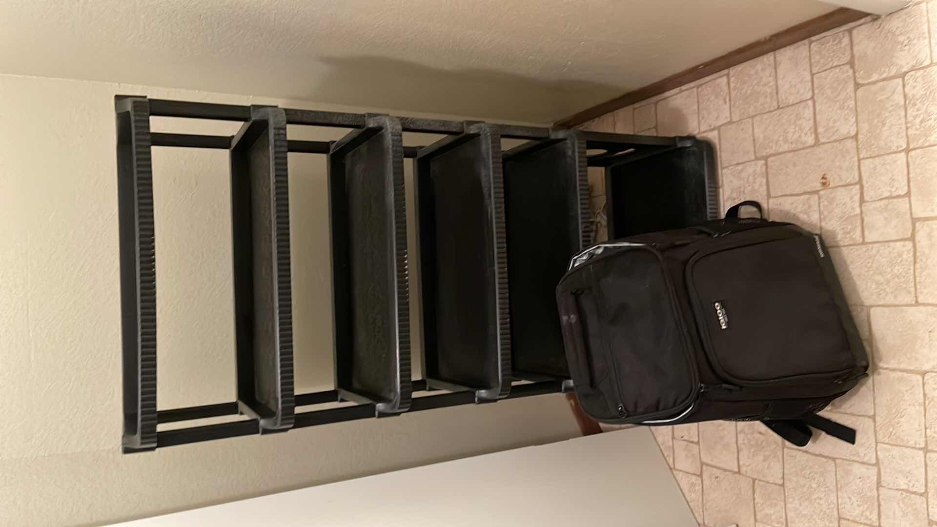 Photo 1 of STORAGE SHELF AND BACKPACK COOLER