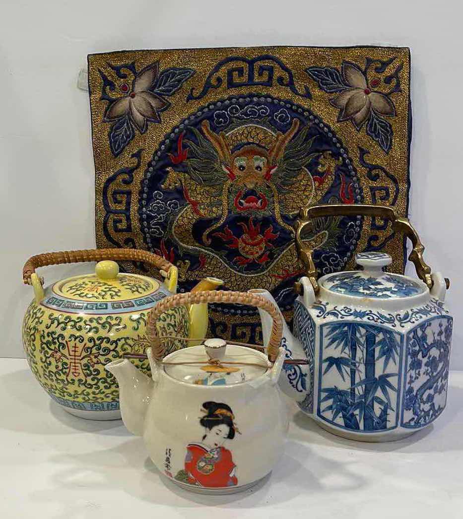 Photo 1 of VINTAGE ASIAN TEAPOTS