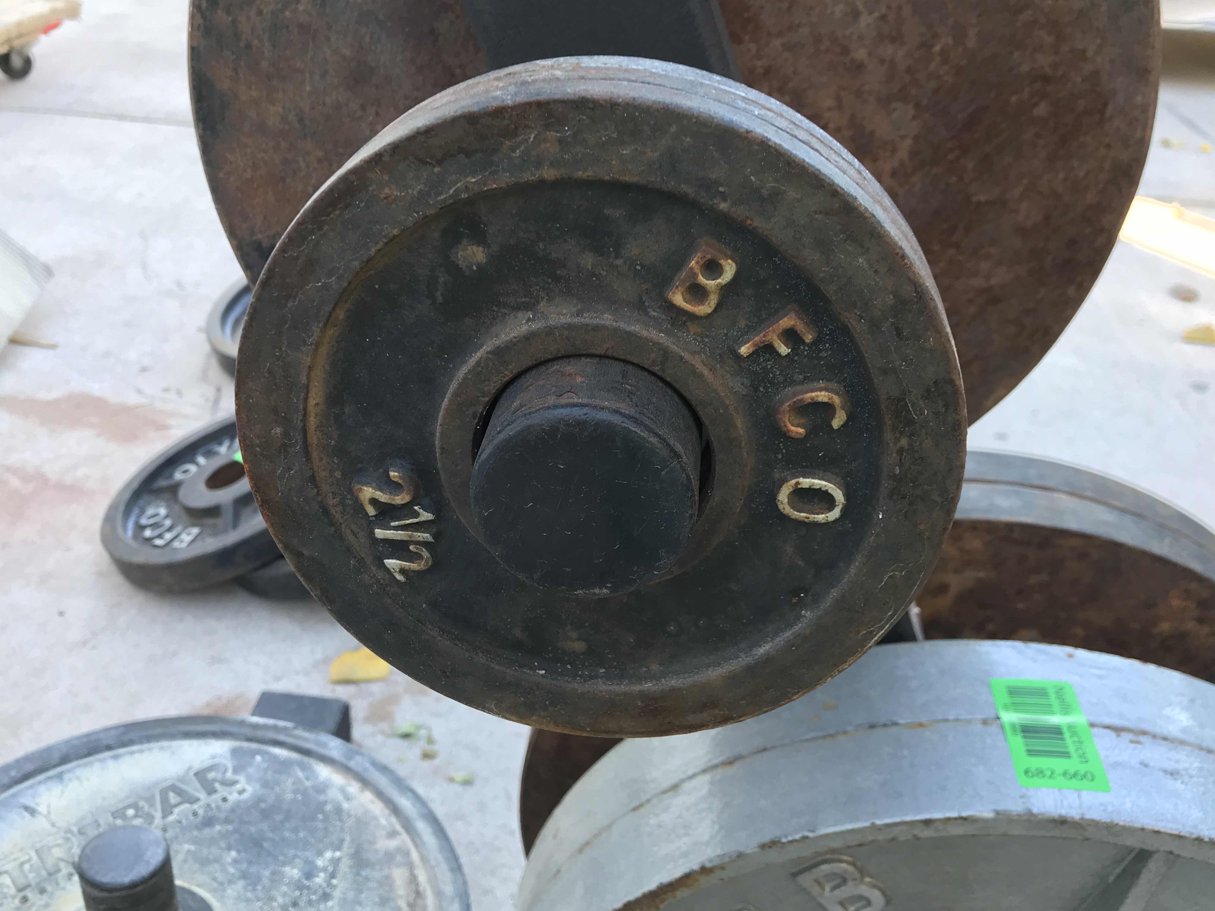 Photo 1 of 2 BFCO 2.5 LBS WEIGHTS