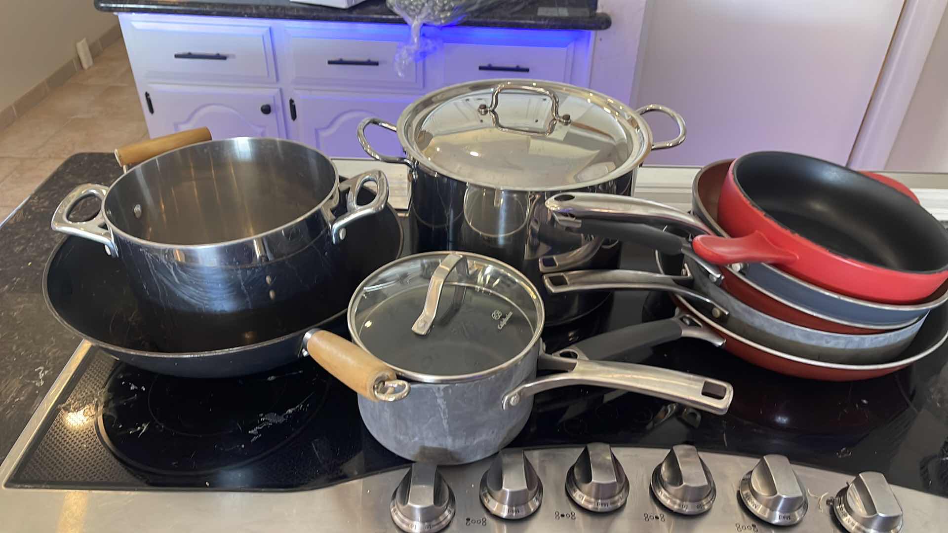 Photo 1 of COLLECTION OF POTS AND PANS