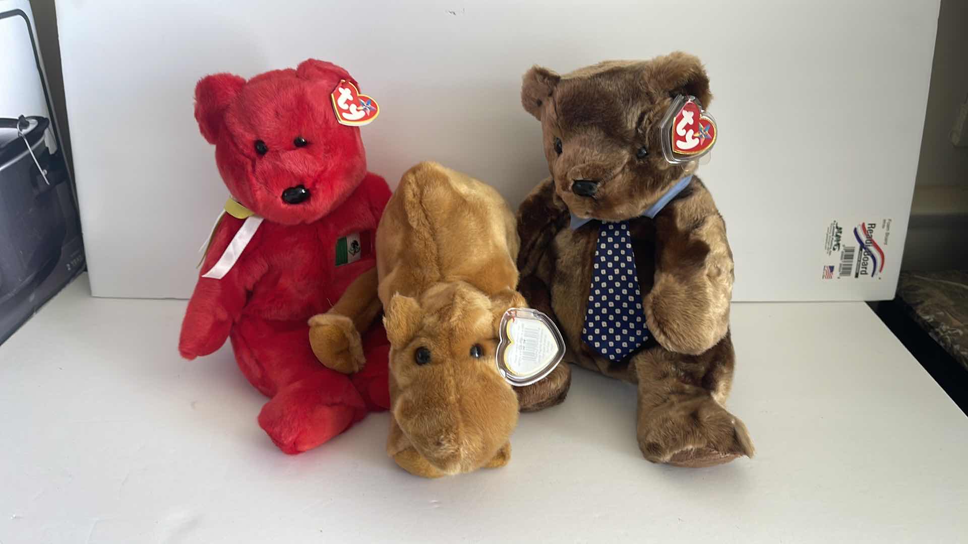 Photo 5 of TY BEANIE BUDDIES BEARS NWT