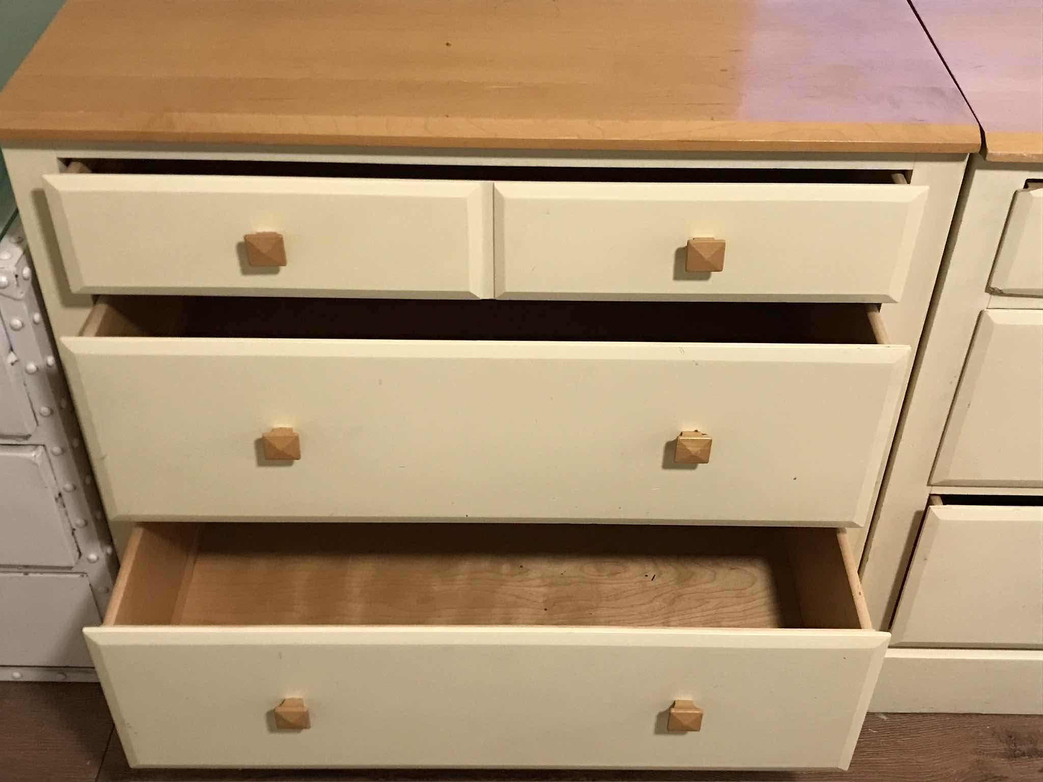 Photo 2 of ETHAN ALLEN 3 DRAWER DRESSER - 32”x18”x30”