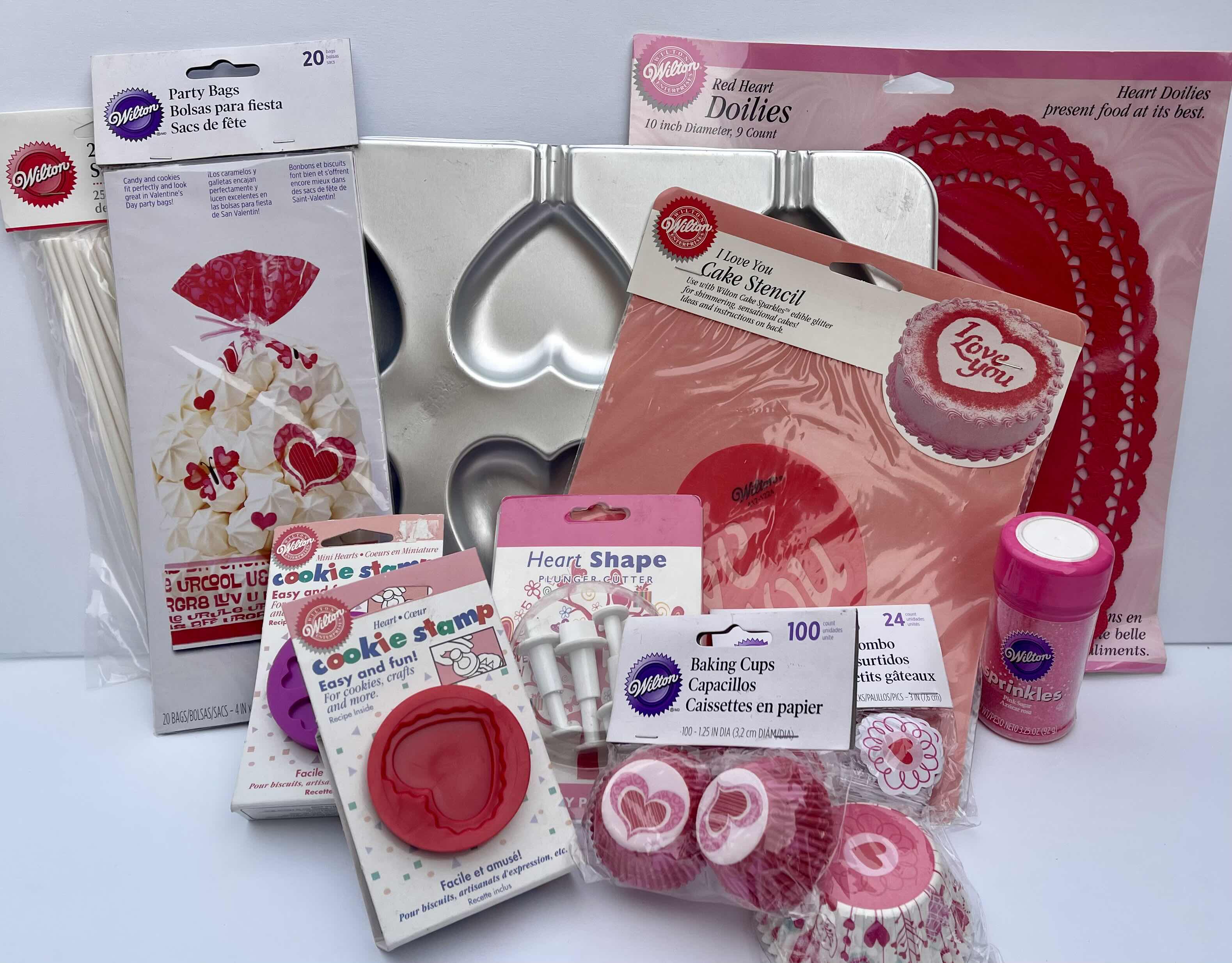 Photo 1 of NIB WILTON LOVE BAKING COLLECTION - TOTAL RETAIL PRICE $45.00