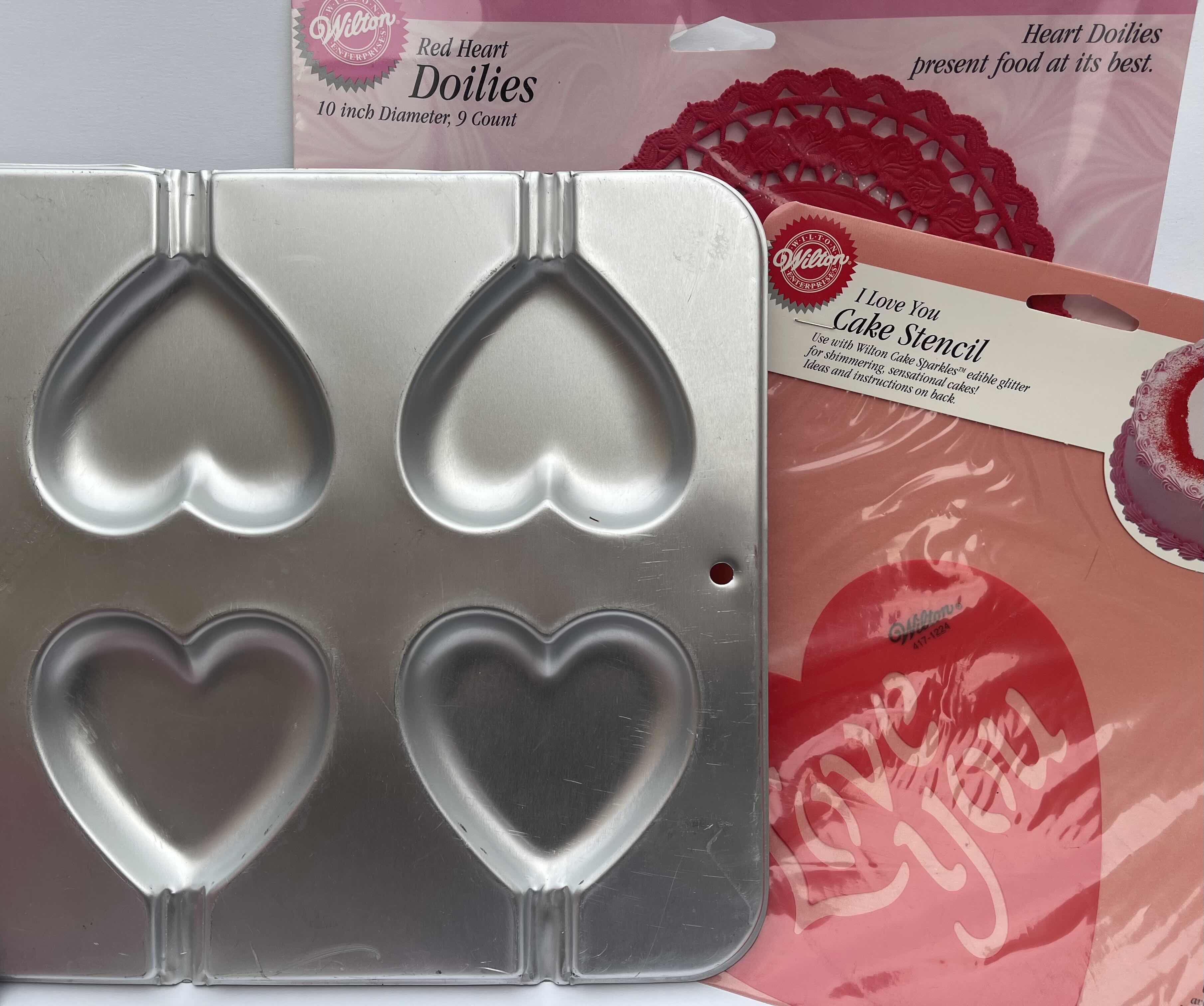 Photo 2 of NIB WILTON LOVE BAKING COLLECTION - TOTAL RETAIL PRICE $45.00