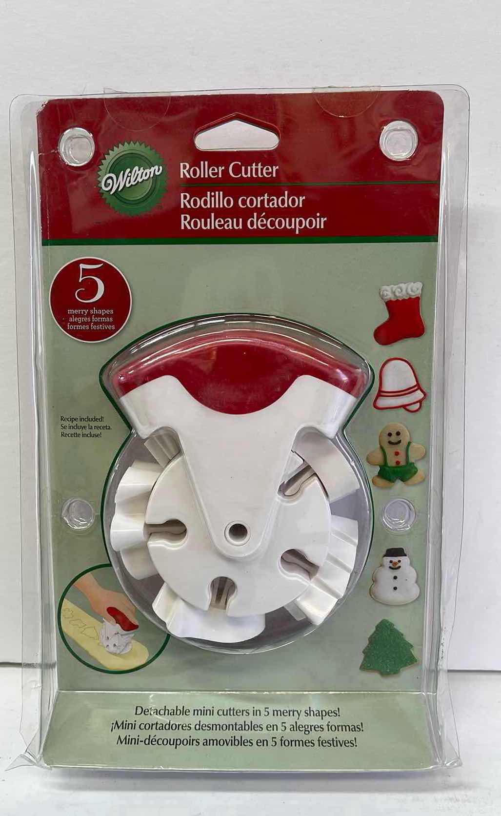 Photo 3 of NEW WILTON CHRISTMAS ROLLING CUTTER , TREAT STAND , TREAT BOXES AND MORE - RETAIL PRICE $50.00