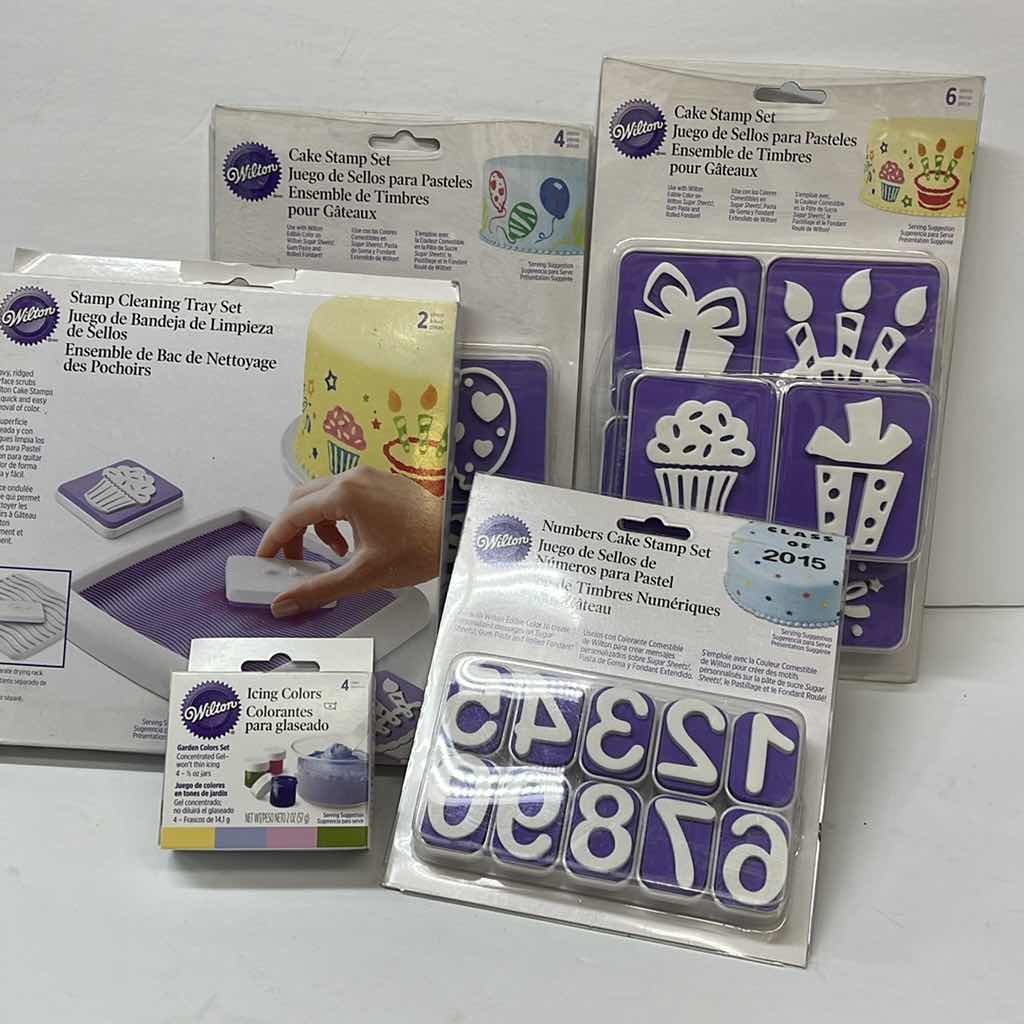 Photo 1 of NEW WILTON STAMPS AND CLEANING TRAY