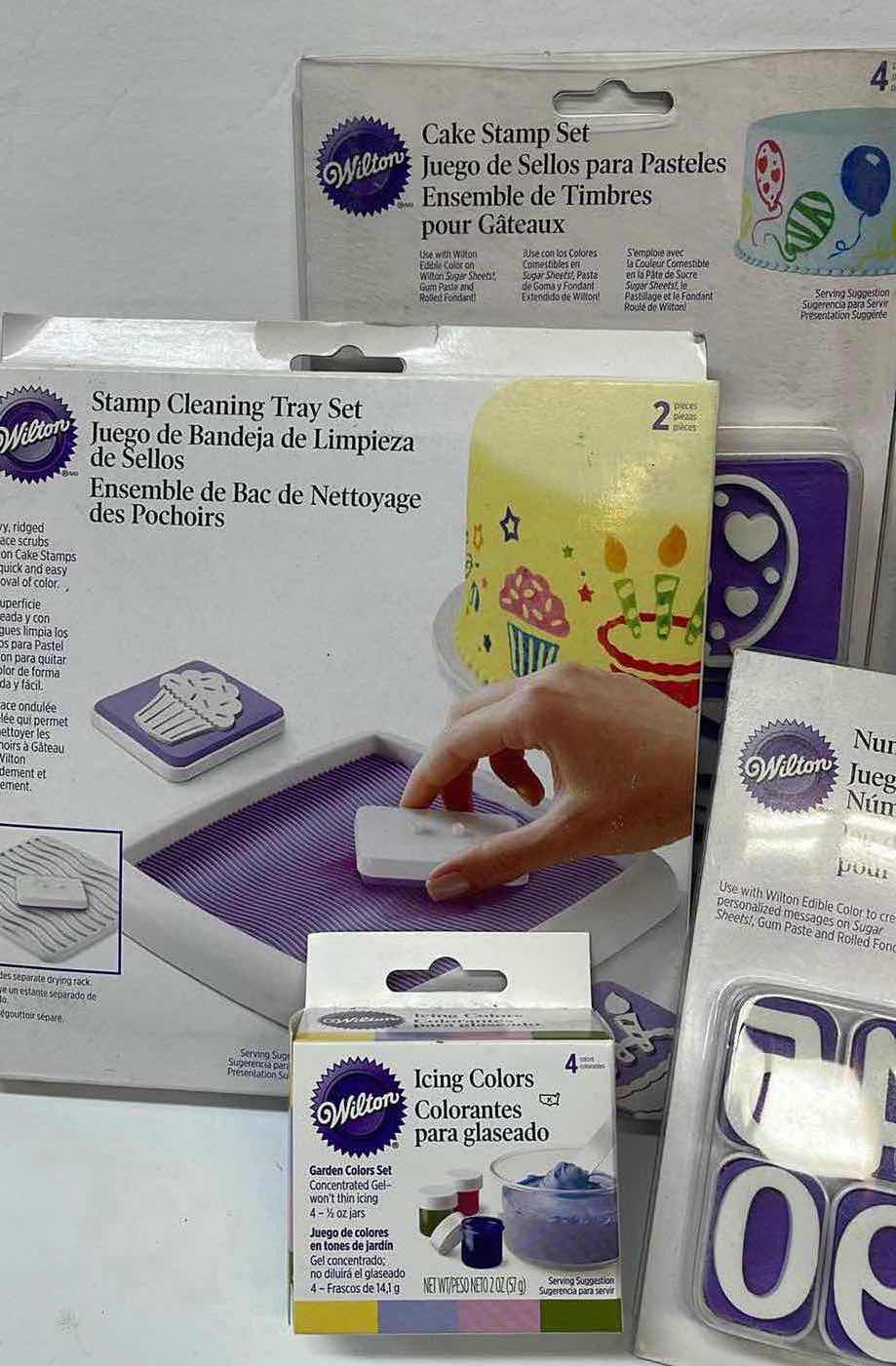 Photo 3 of NEW WILTON STAMPS AND CLEANING TRAY