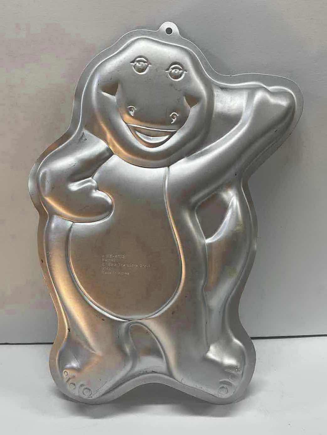 Photo 1 of NOS VINTAGE WILTON “1993 BARNEY” CAKE PAN - RETAIL PRICE $23.00