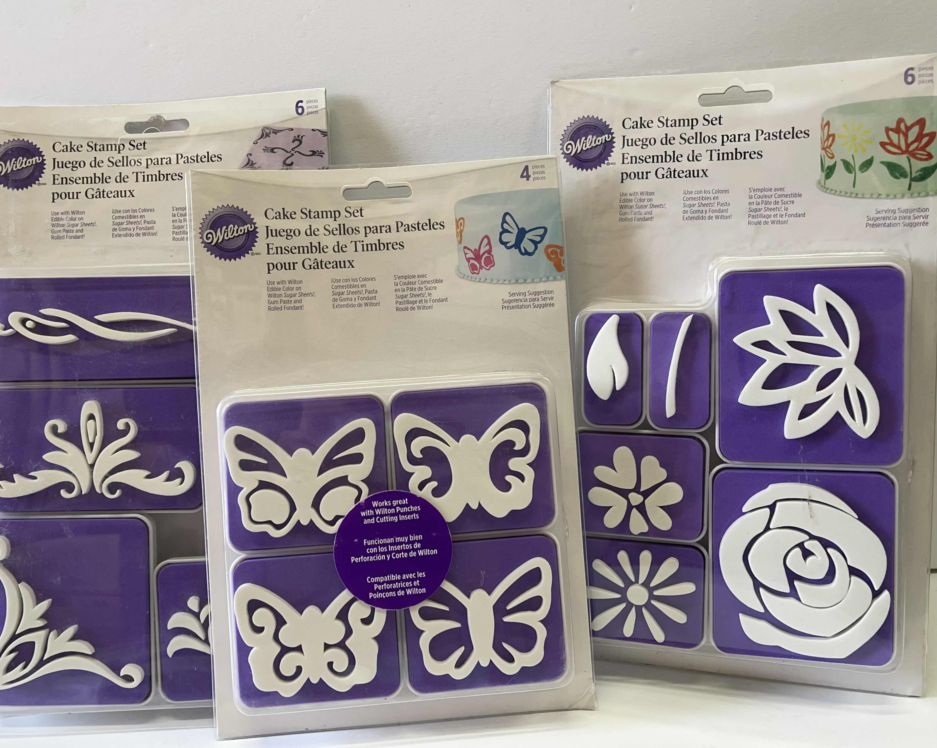 Photo 3 of NEW WILTON 5 PIECE STAMP SETS & CLEANING TRAY - RETAIL PRICE $45.00