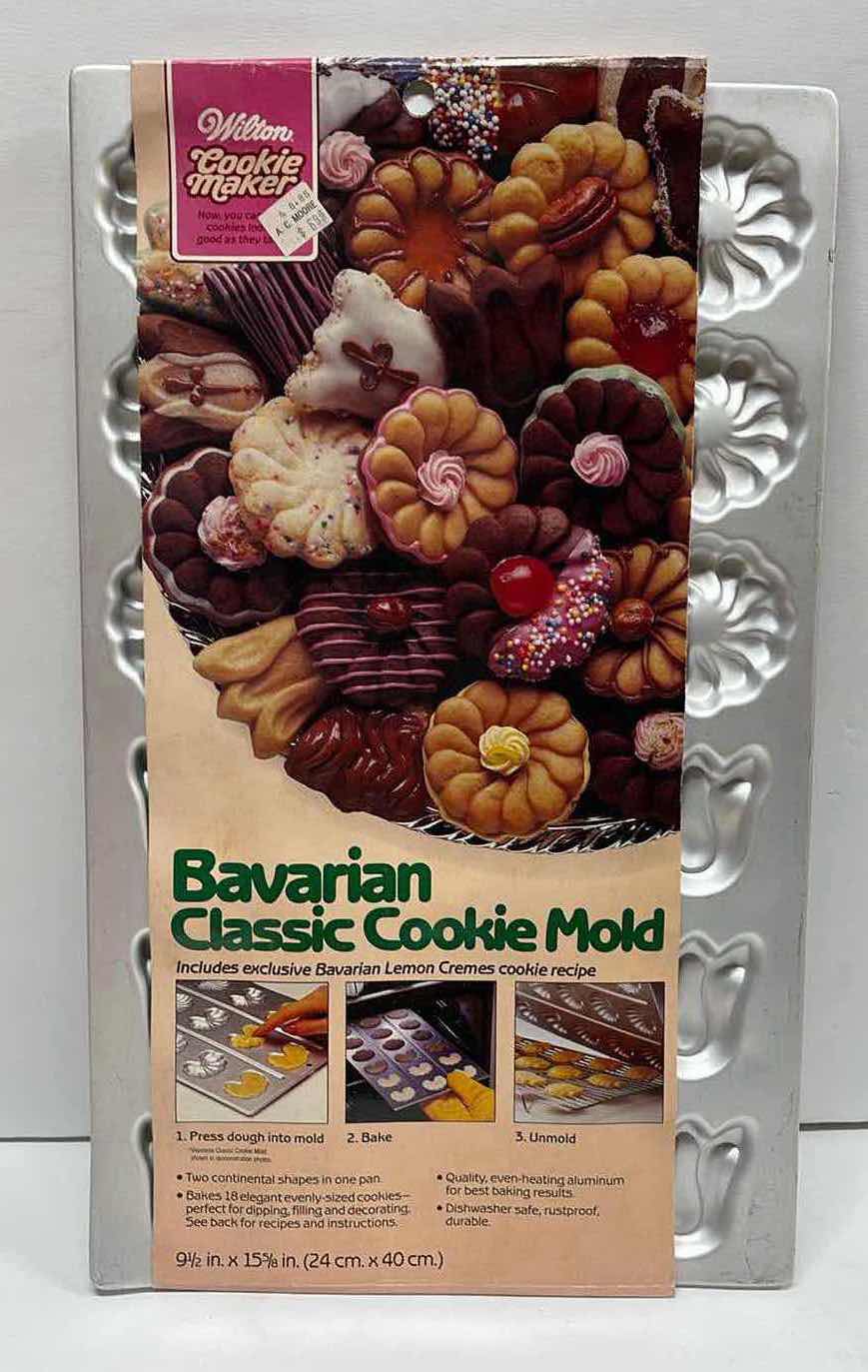 Photo 1 of NOS VINTAGE 1984 WILTON BAVARIAN CLASSIC COOKIE MOLD - RETAIL PRICE $22.95