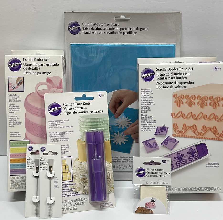 Photo 1 of NEW WILTON BAKING BUNDLE- TOTAL RETAIL PRICE $64.00