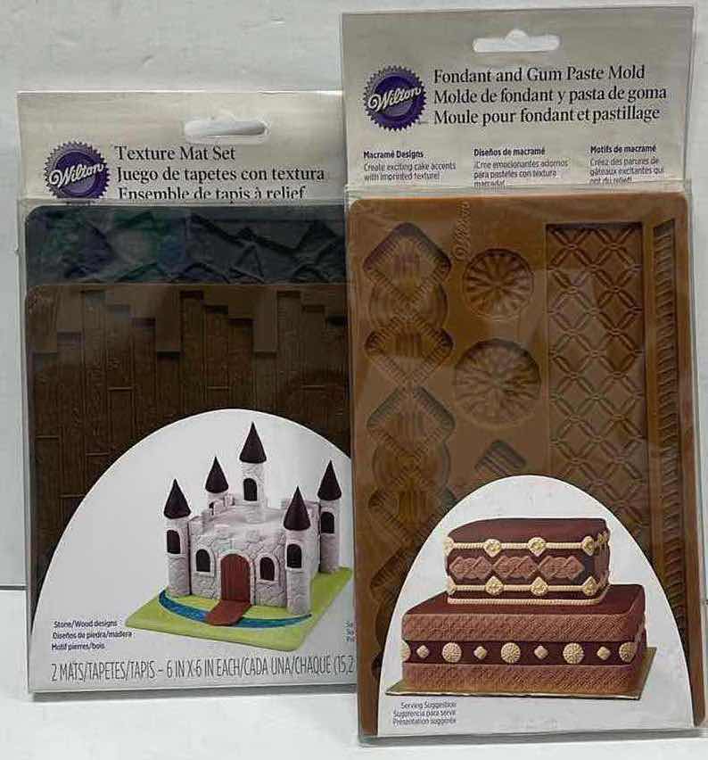 Photo 1 of NEW WILTON FONDANT & GUM MOLDS - TOTAL RETAIL PRICE $ 24.00