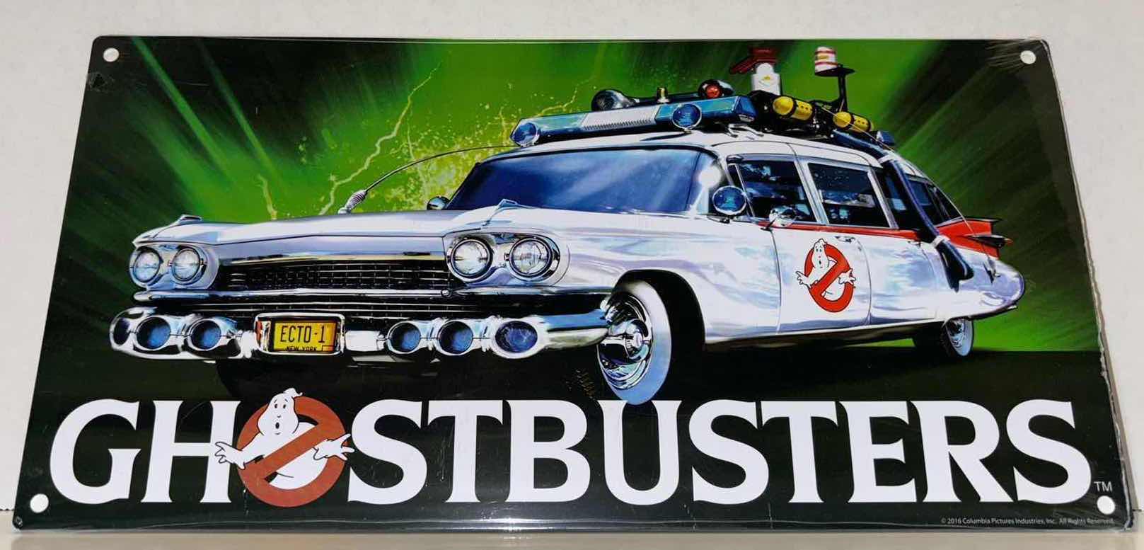 Photo 4 of NEW FACTORY ENTERTAINMENT GHOSTBUSTERS METAL SIGNS (3)