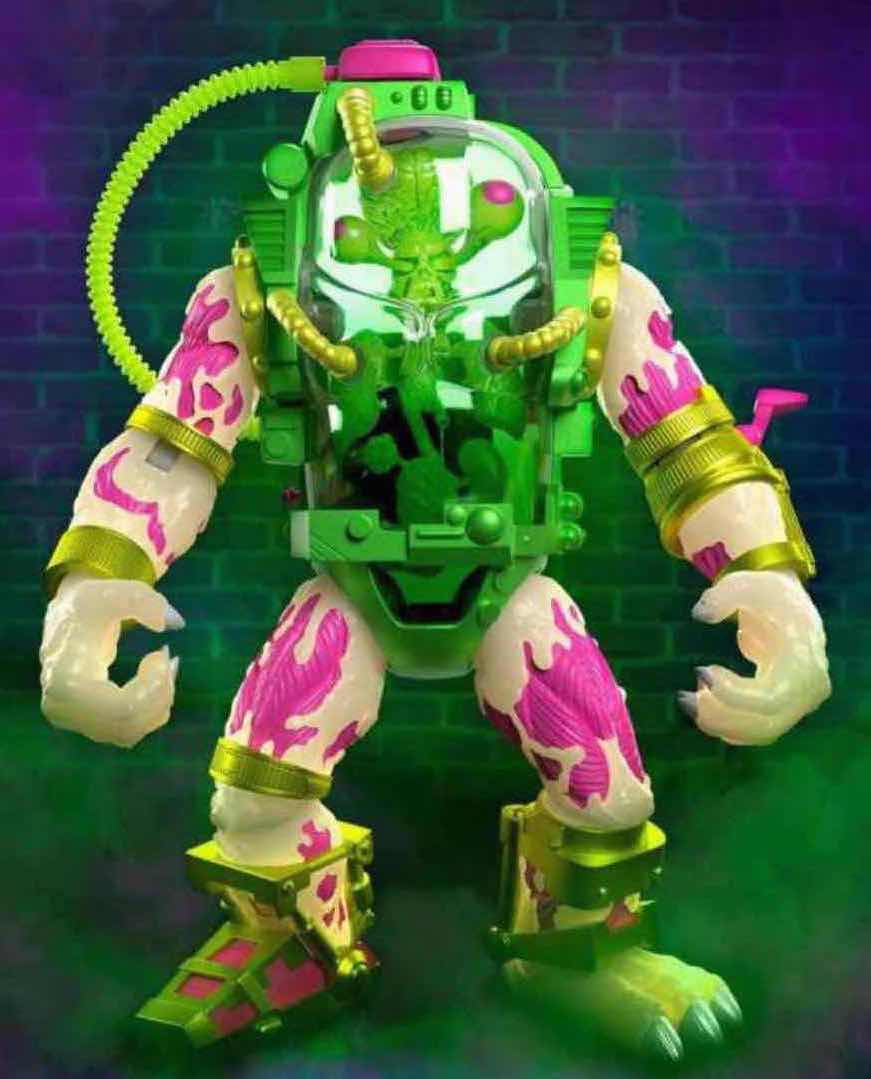 Photo 2 of NEW SUPER 7 TEENAGE MUTANT NINJA TURTLES ULTIMATE ACTION FIGURE & ACCESSORIES, ENTERTAINMENT EARTH EXCLUSIVE LIMITED EDITION GLOW IN THE DARK “MUTAGEN MAN”