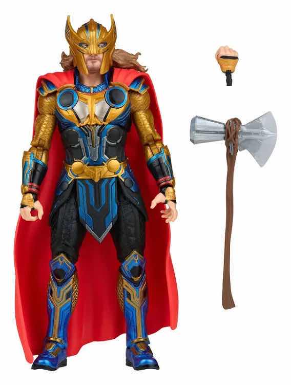 Photo 2 of NEW HASBRO LEGENDS SERIES MARVEL THOR 2-PACK ACTION FIGURES & ACCESSORIES, LOVE & THUNDER “THOR” & THE INFINITY SAGA “ODIN”