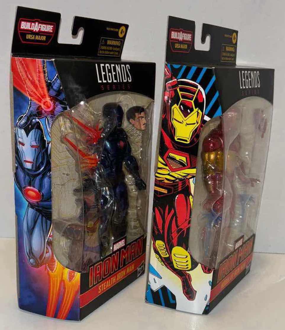 Photo 4 of NEW HASBRO LEGENDS SERIES MARVEL IRON MAN 2-PACK ACTION FIGURE & ACCESSORIES, “STEALTH IRON MAN” & “MODULAR IRON MAN”