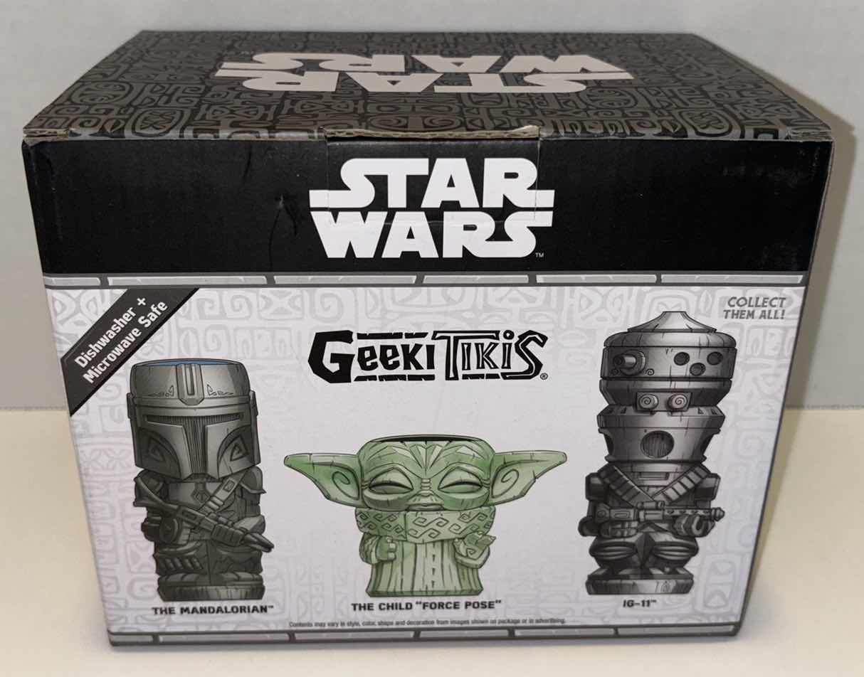 Photo 4 of NEW GEEKI TIKIS STAR WARS MANDALORIAN THE CHILD 16 OZ CERAMIC MUG