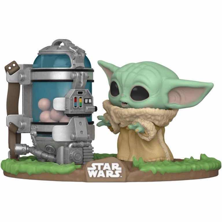 Photo 1 of NEW FUNKO POP! STAR WARS VINYL BOBBLE-HEAD FIGURE, #407 THE CHILD WITH EGG CANISTER