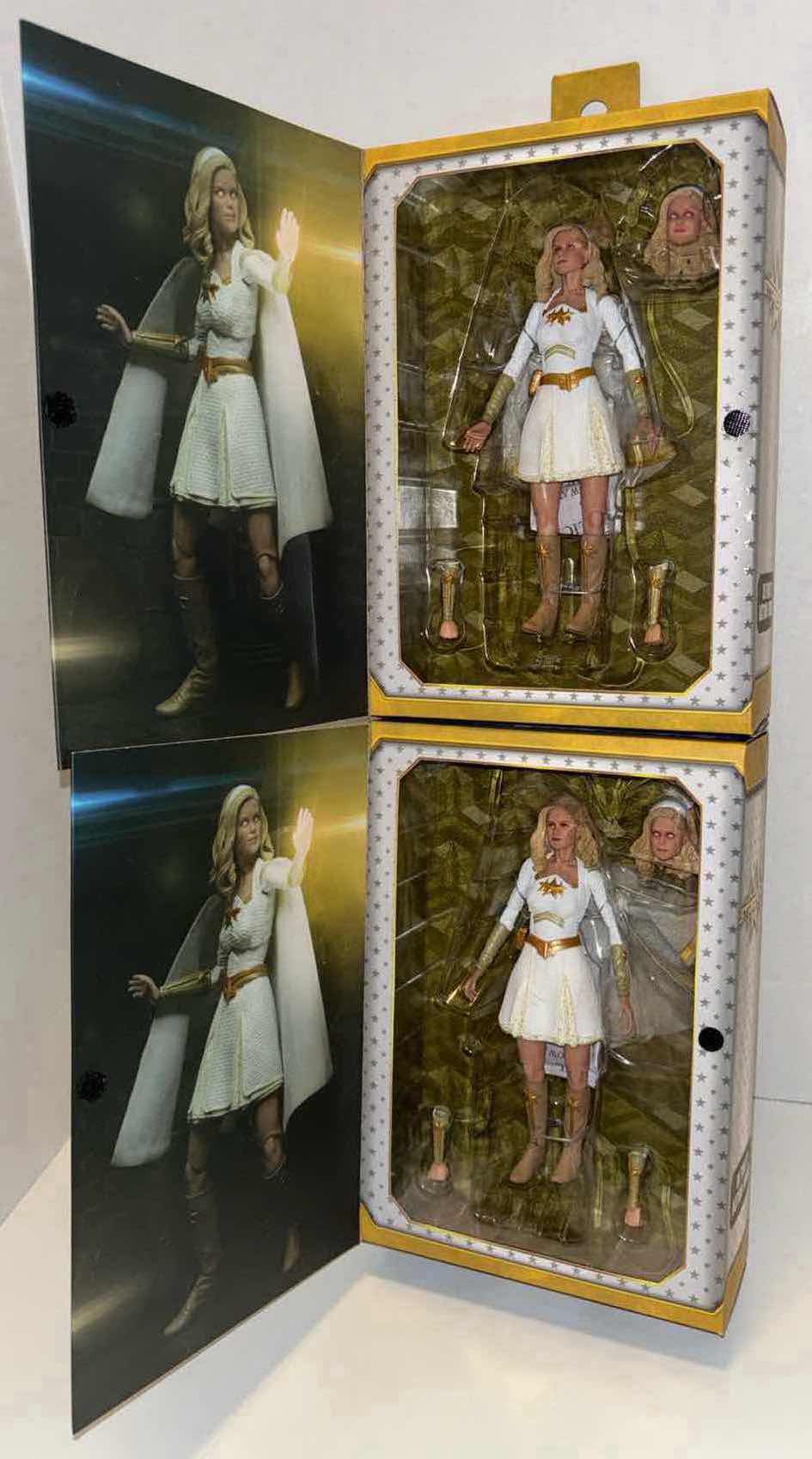 Photo 1 of NEW NECA THE BOYS “STARLIGHT” ULTIMATE ACTION FIGURE & ACCESSORIES 2-PACK